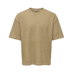 Brown Cotton T-Shirt