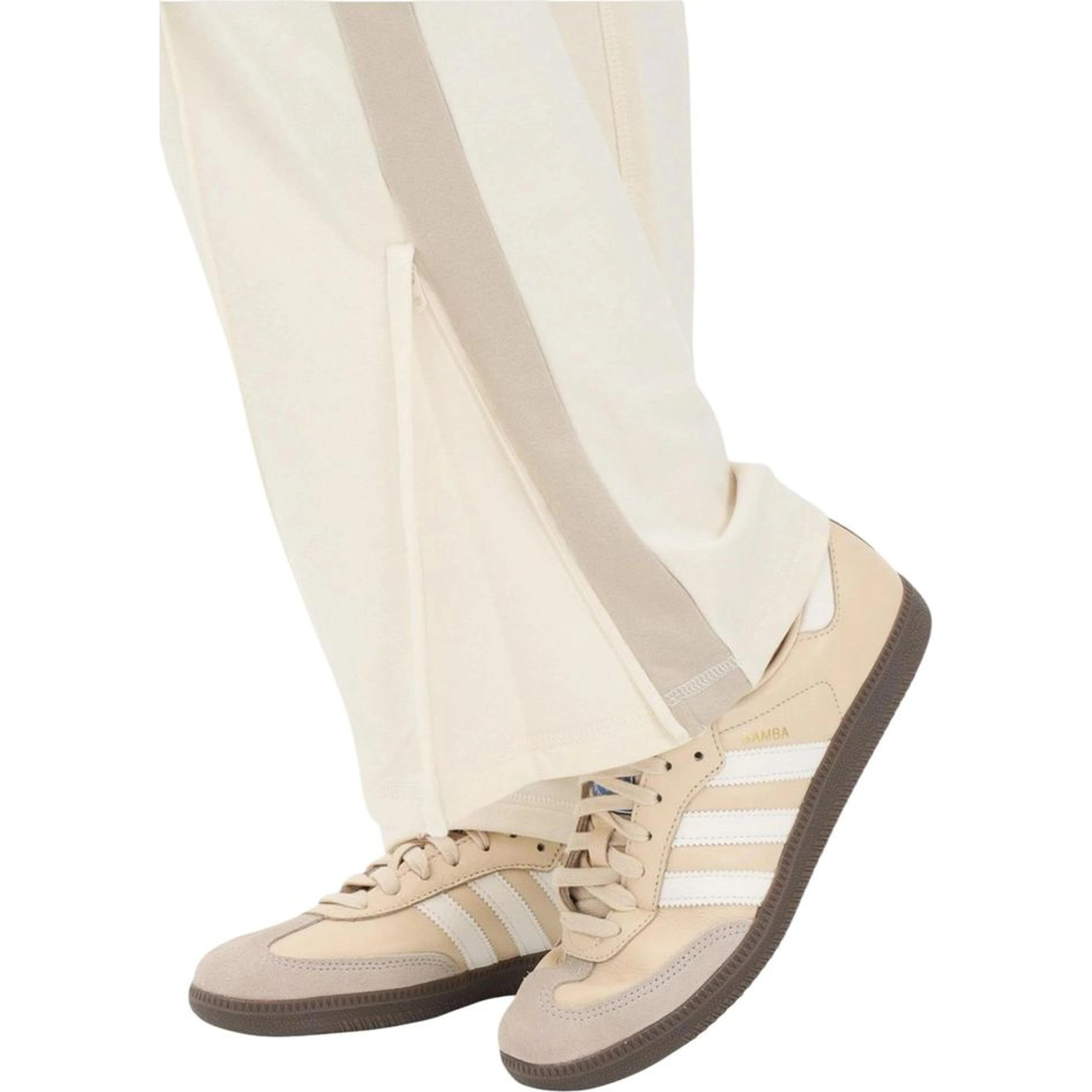 Cream Cotton Joggers (Workout Pants)