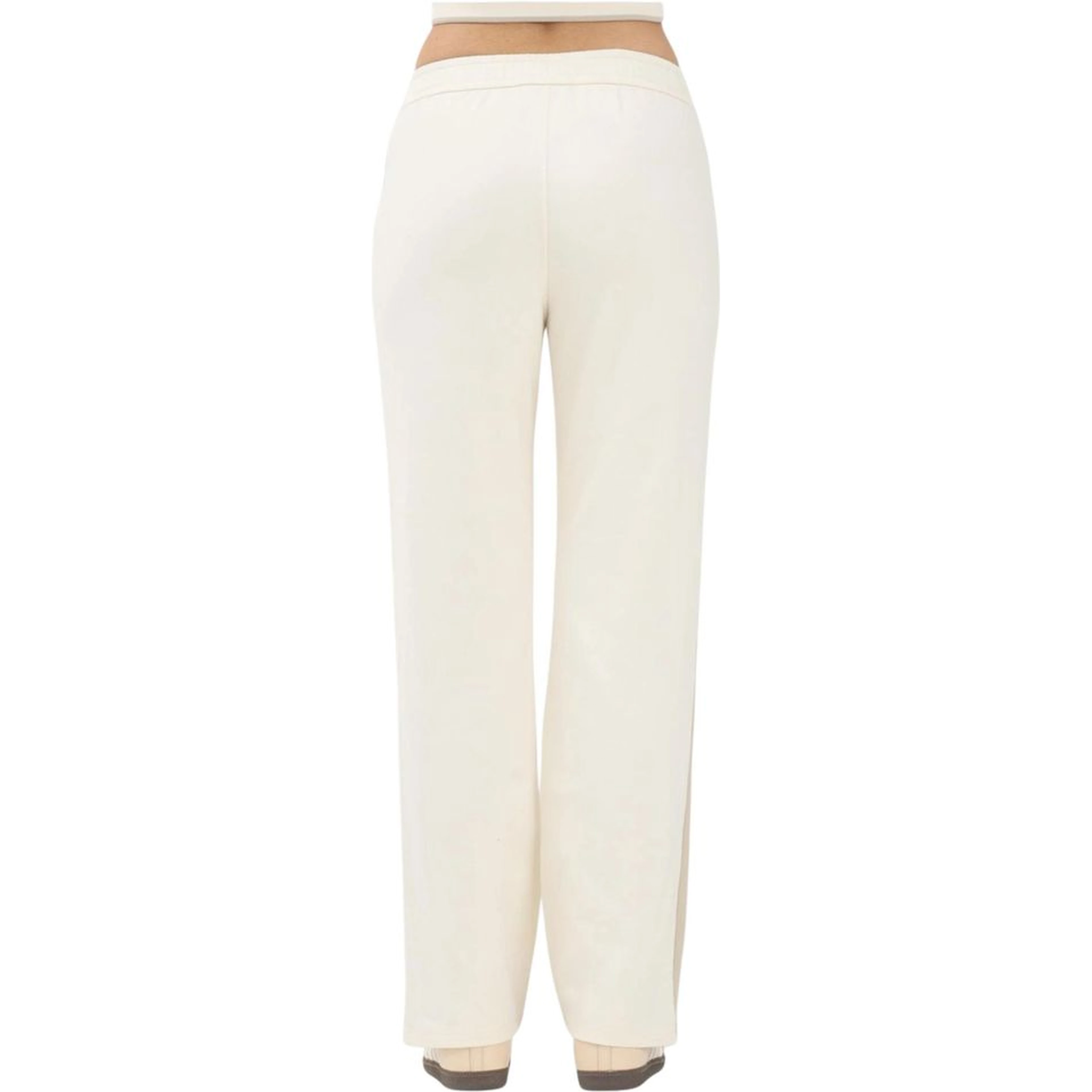 Cream Cotton Joggers (Workout Pants)
