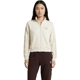 Beige Cotton Sweatshirt
