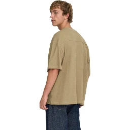 Brown Cotton T-Shirt