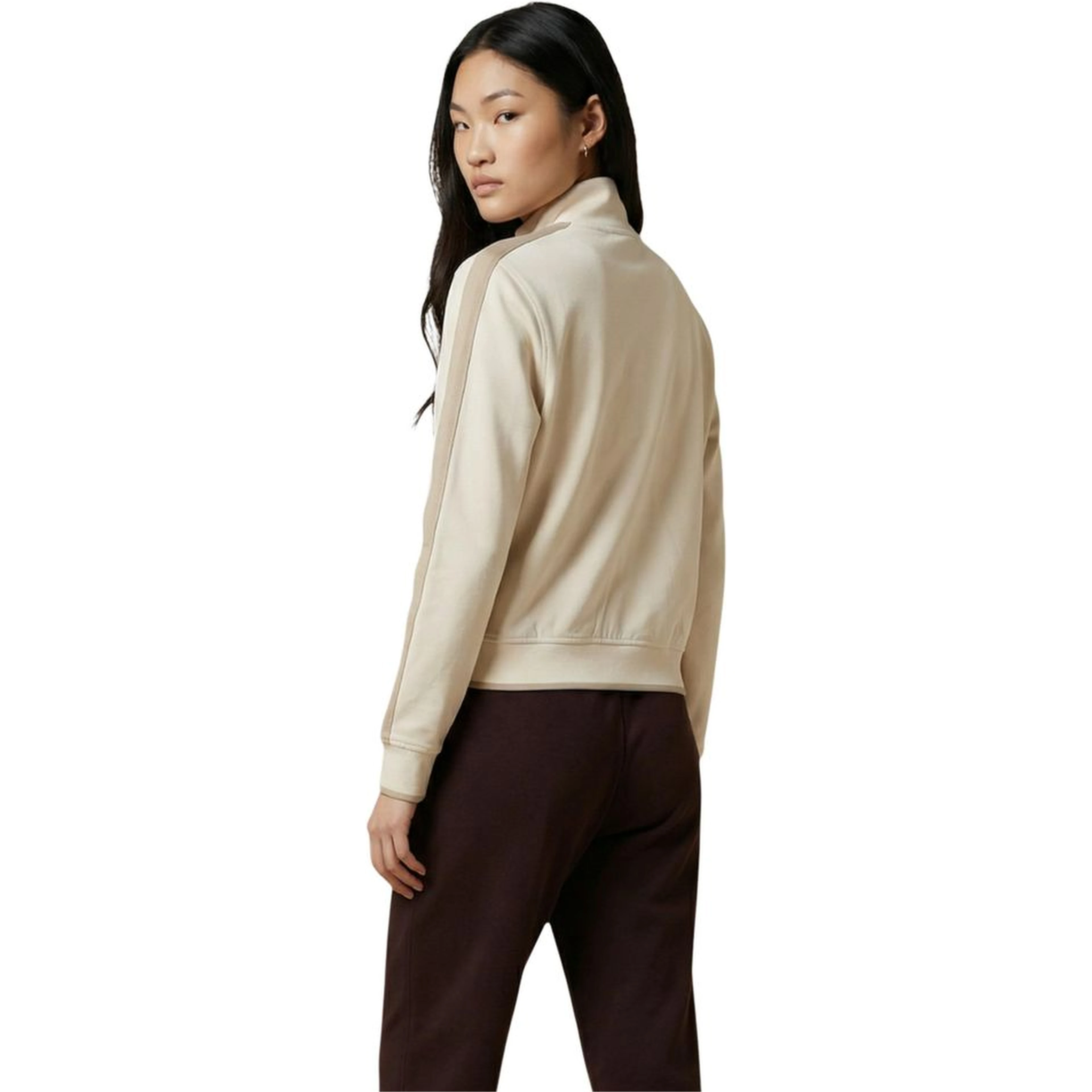 Beige Cotton Sweatshirt