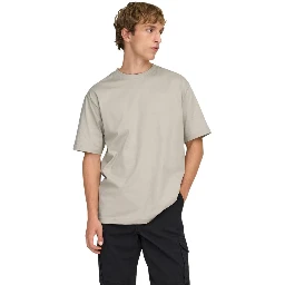 Beige Organic Cotton T-Shirt