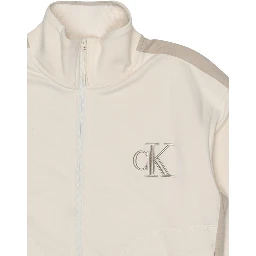Beige Cotton Sweatshirt