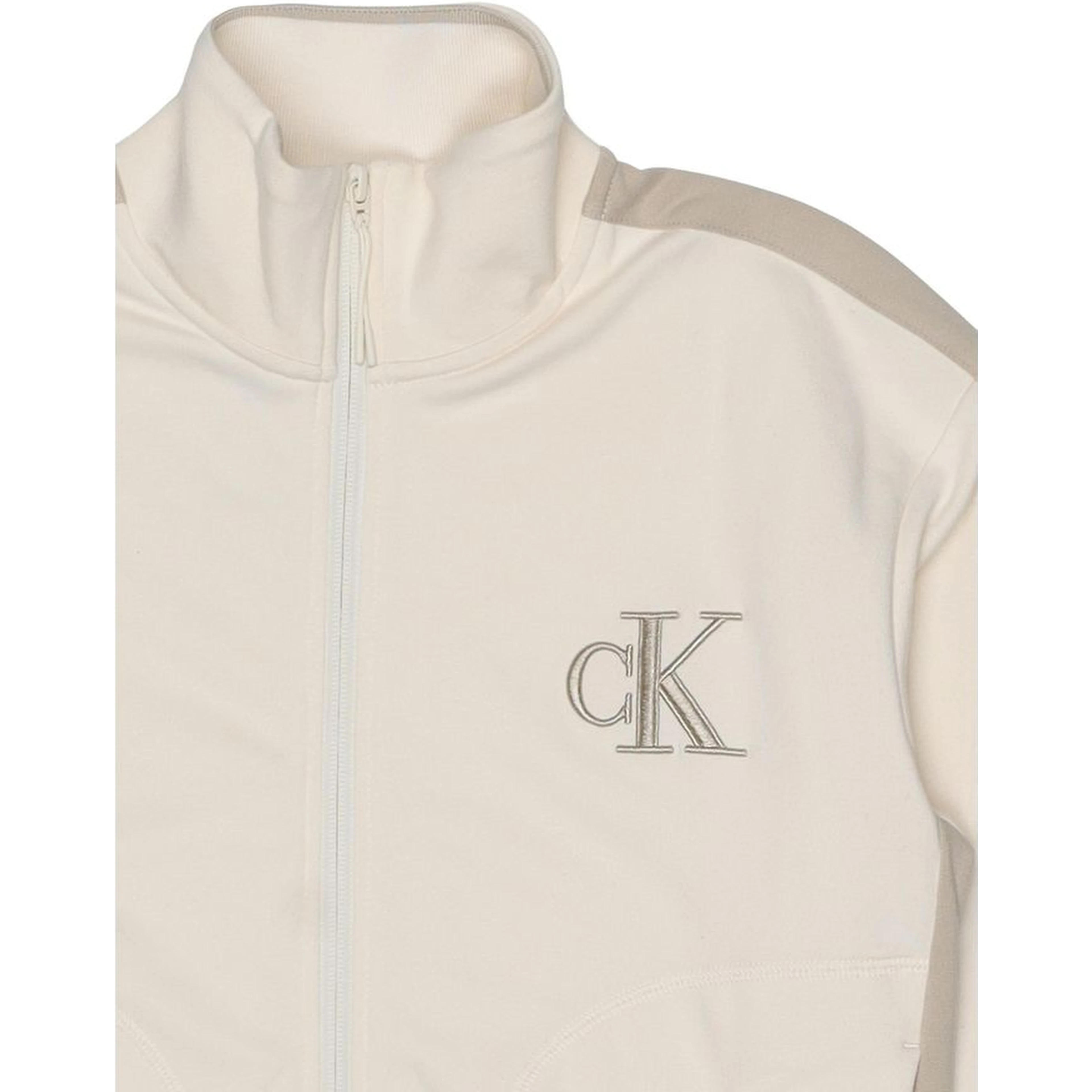Beige Cotton Sweatshirt