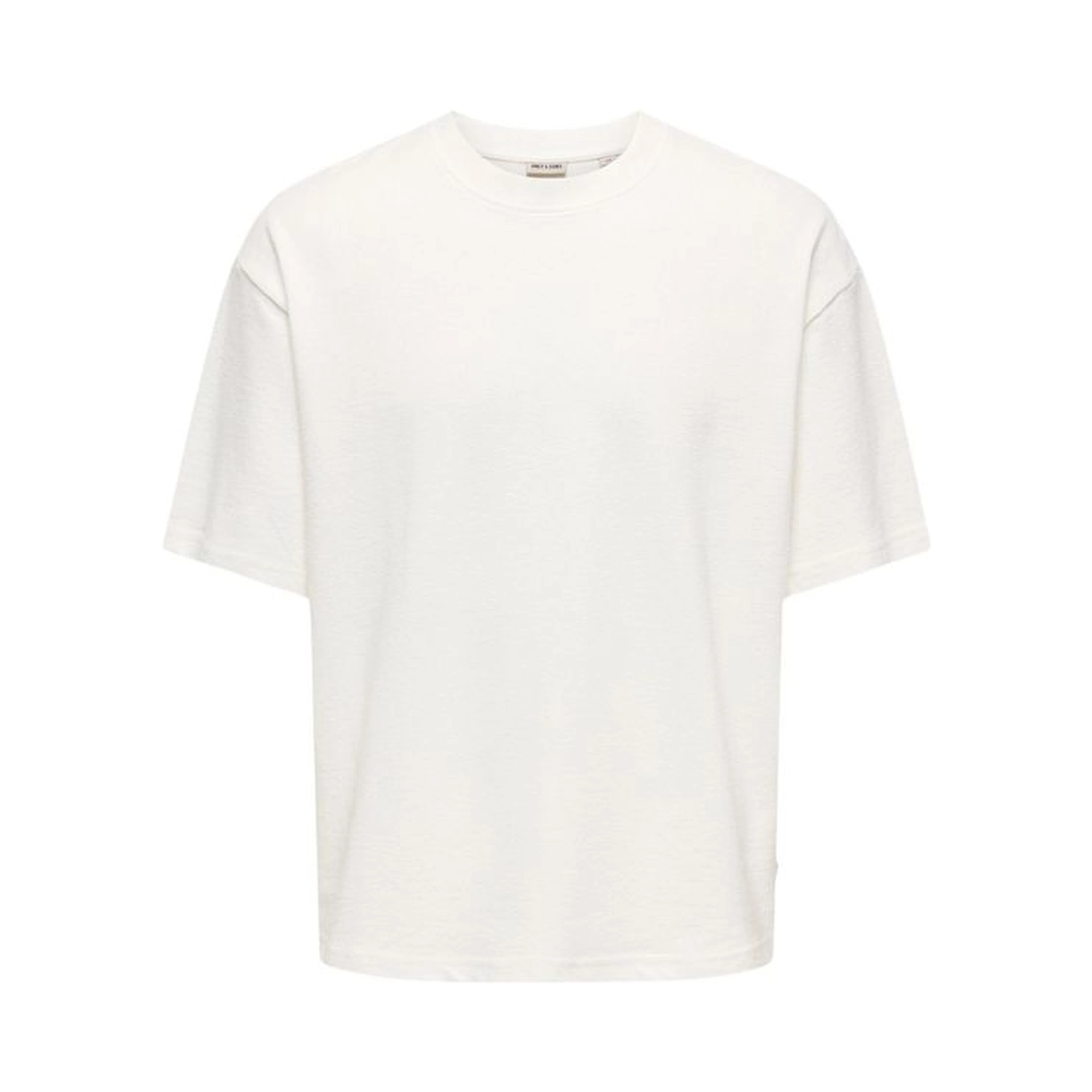 Cream Cotton T-Shirt