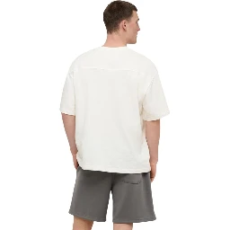 Cream Cotton T-Shirt