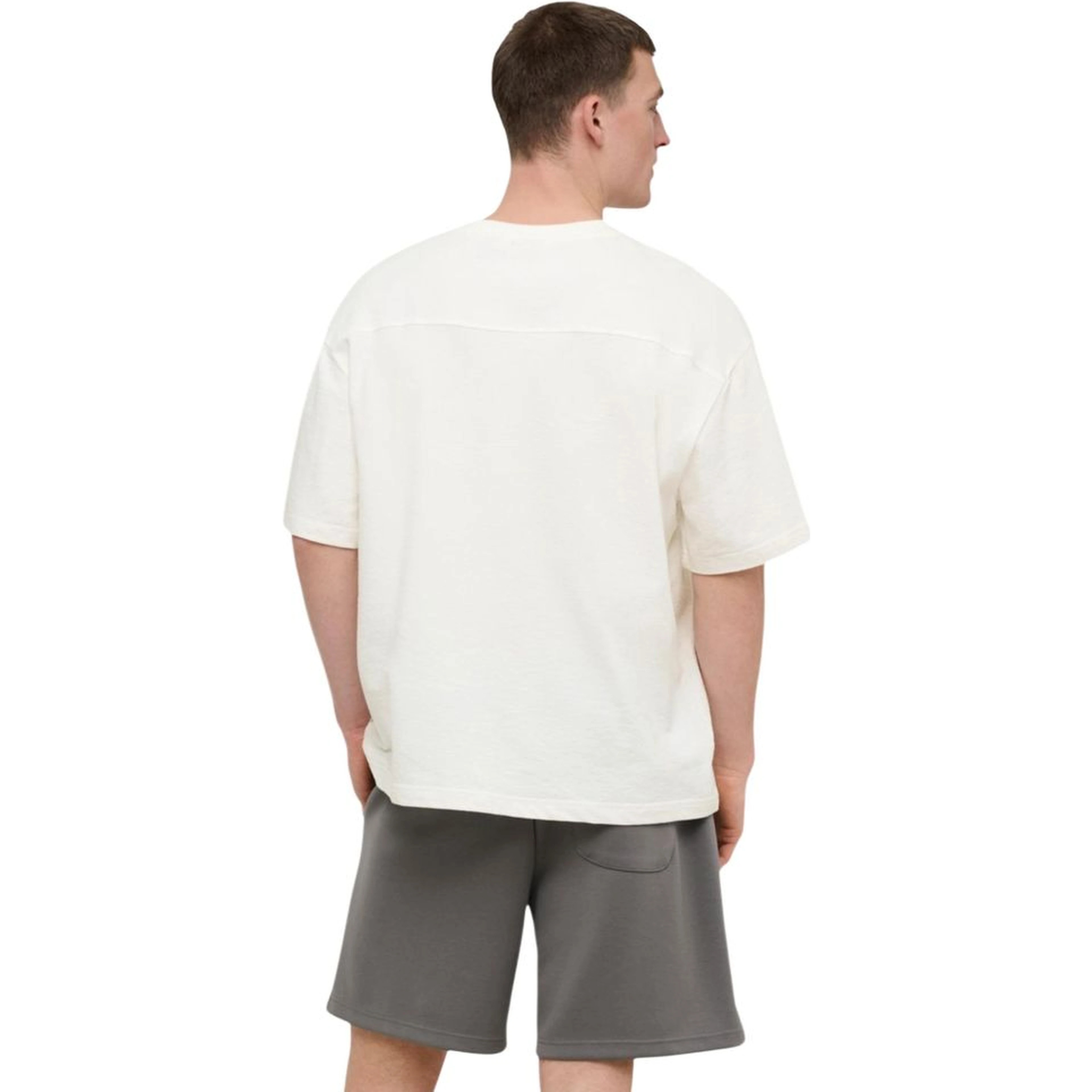 Cream Cotton T-Shirt