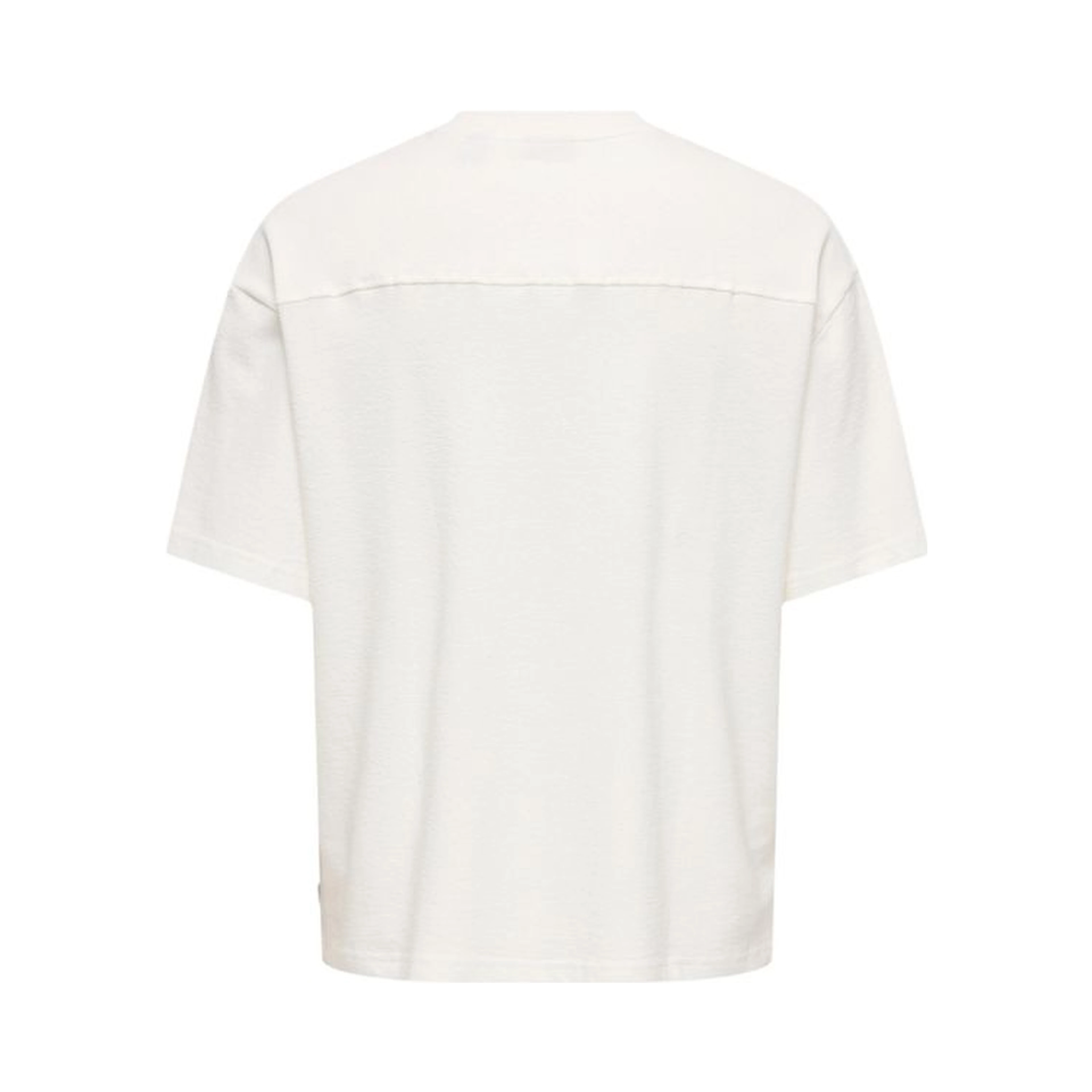 Cream Cotton T-Shirt