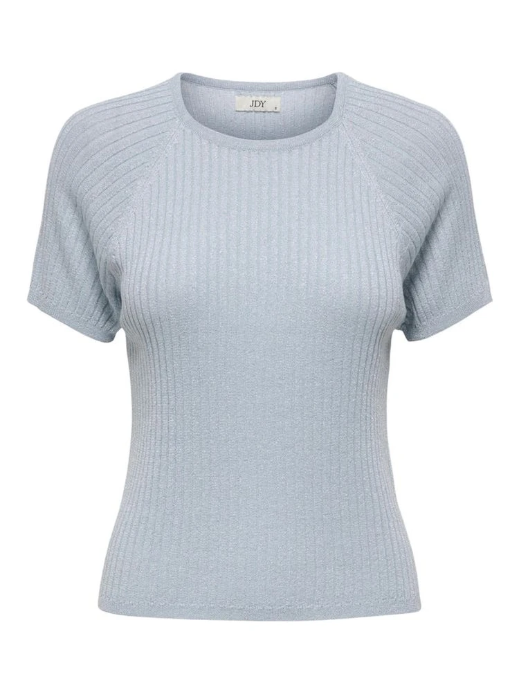 Blue Viscose T-Shirt