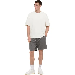 Cream Cotton T-Shirt