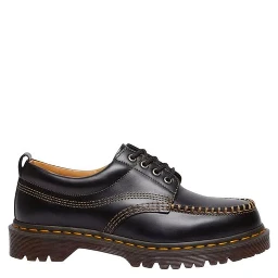 Black Leather Oxfords And Derbies