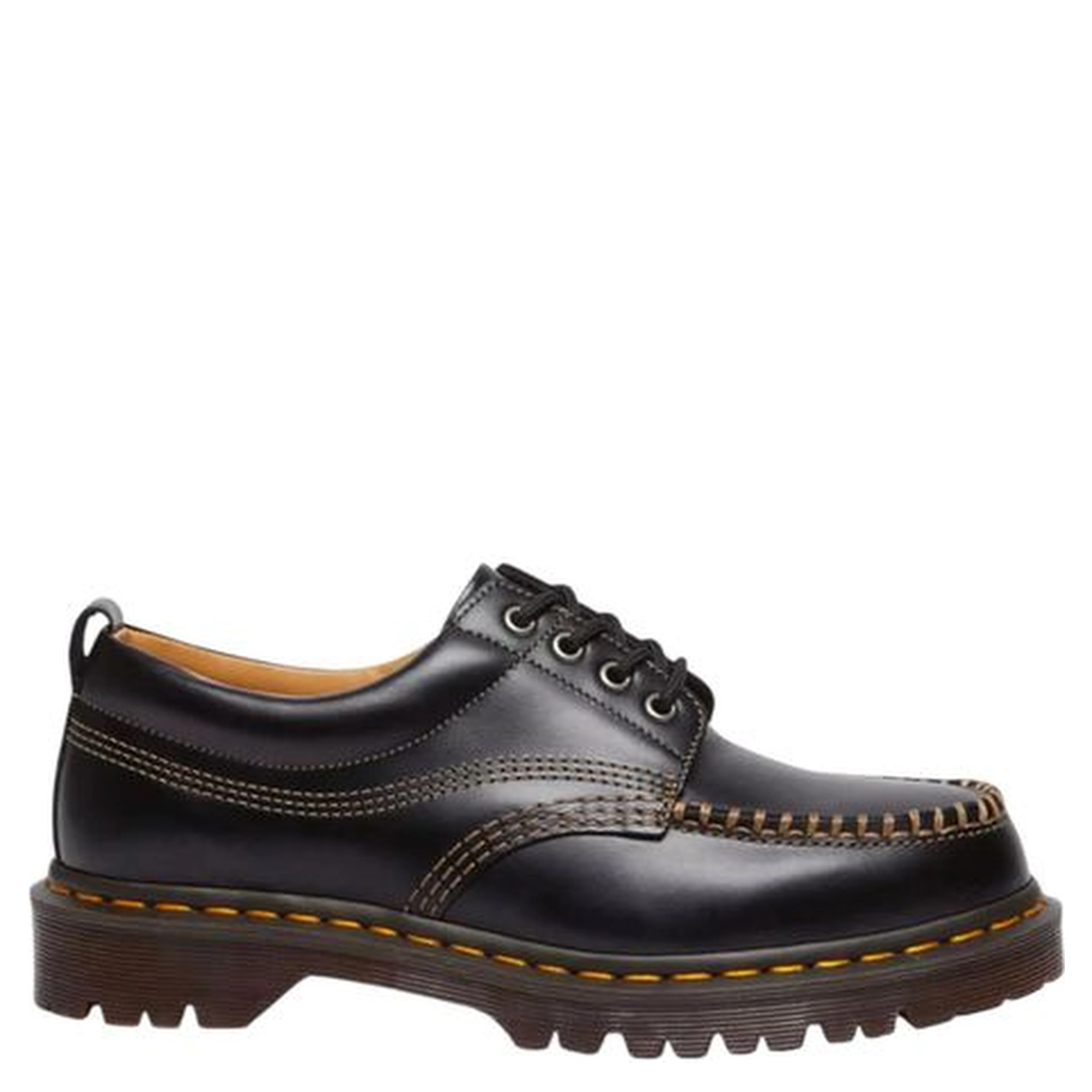 Black Leather Oxfords And Derbies