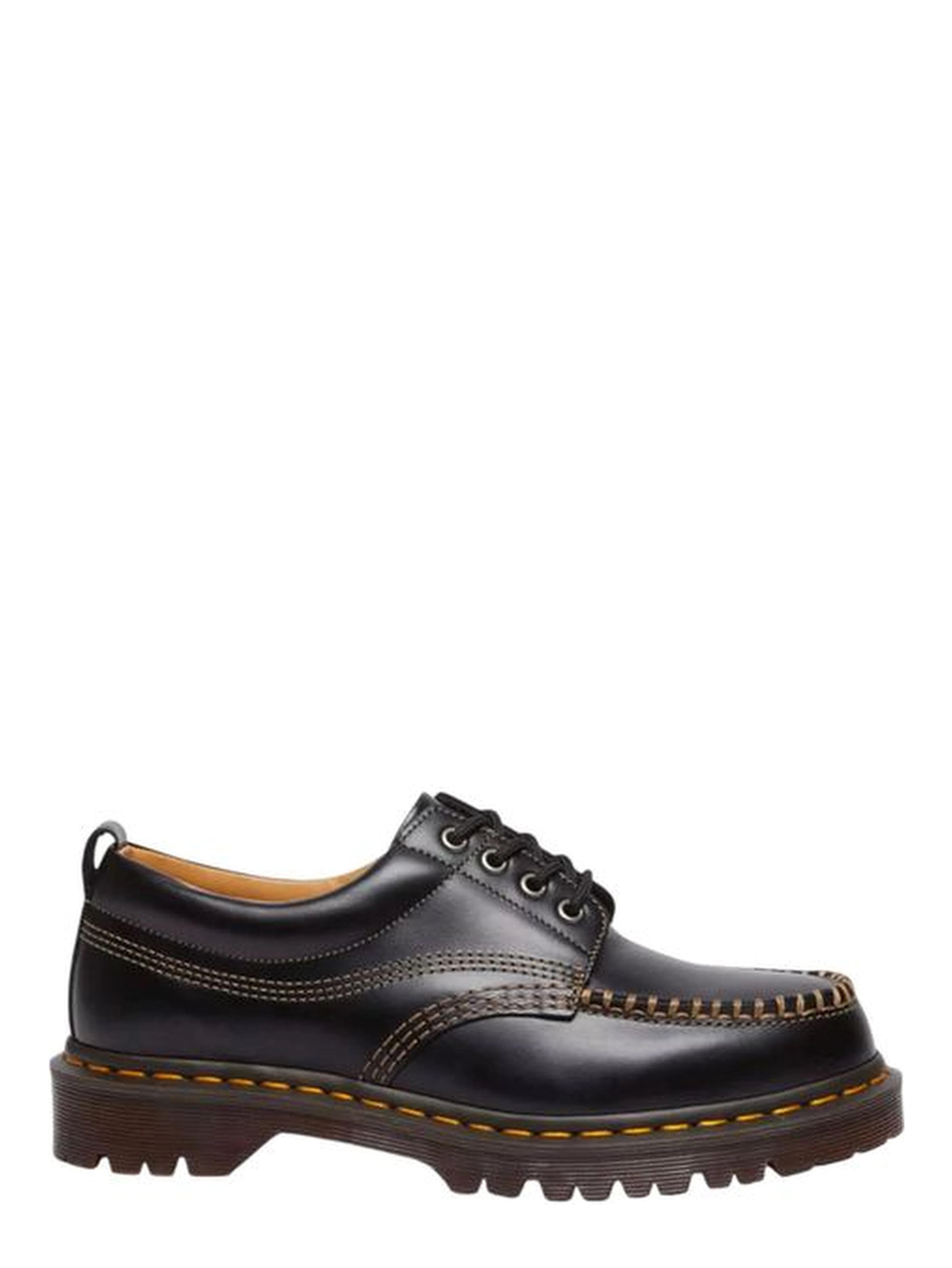 Black Leather Oxfords And Derbies