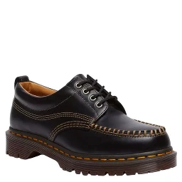 Black Leather Oxfords And Derbies