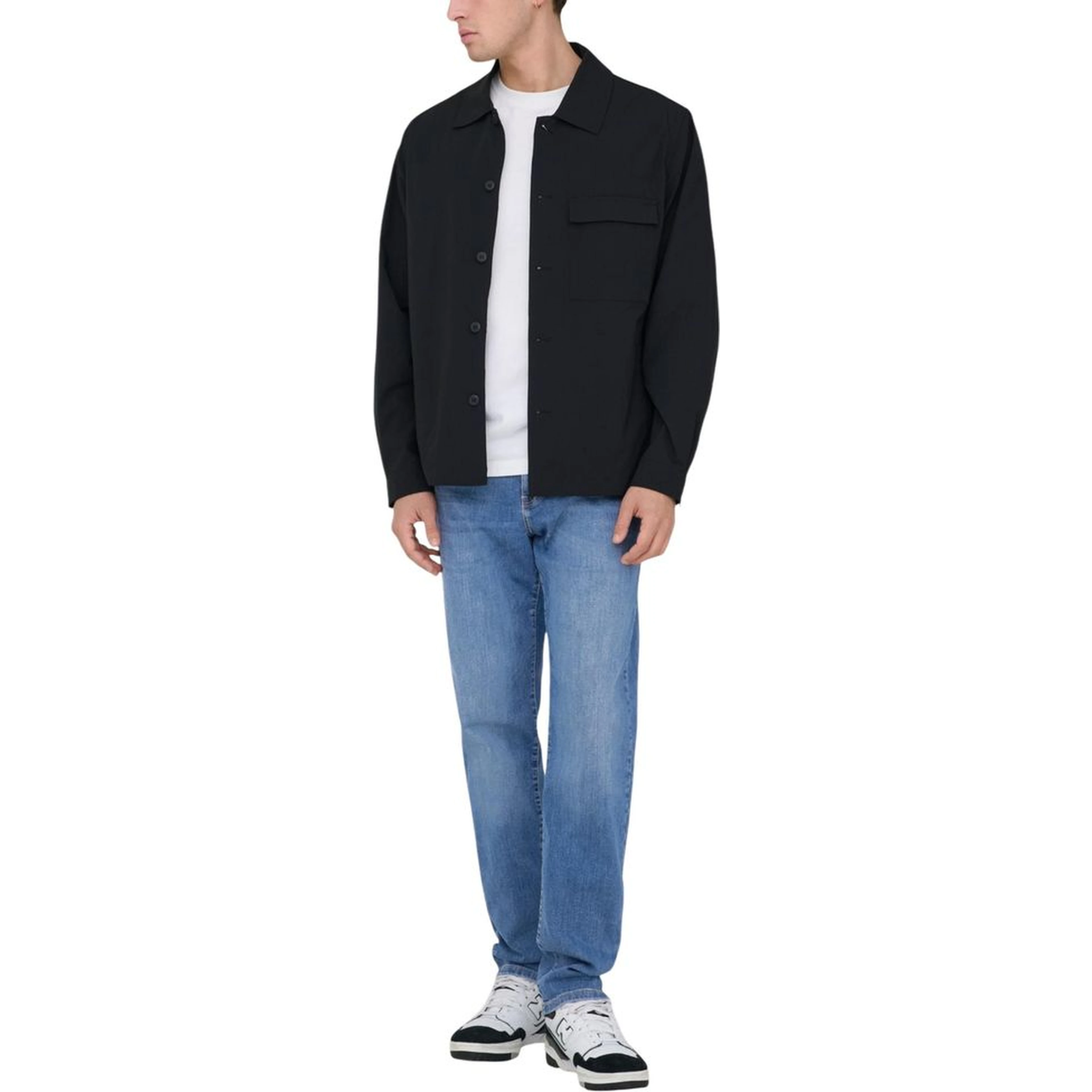 Blue Cotton Relaxed Fit Jeans