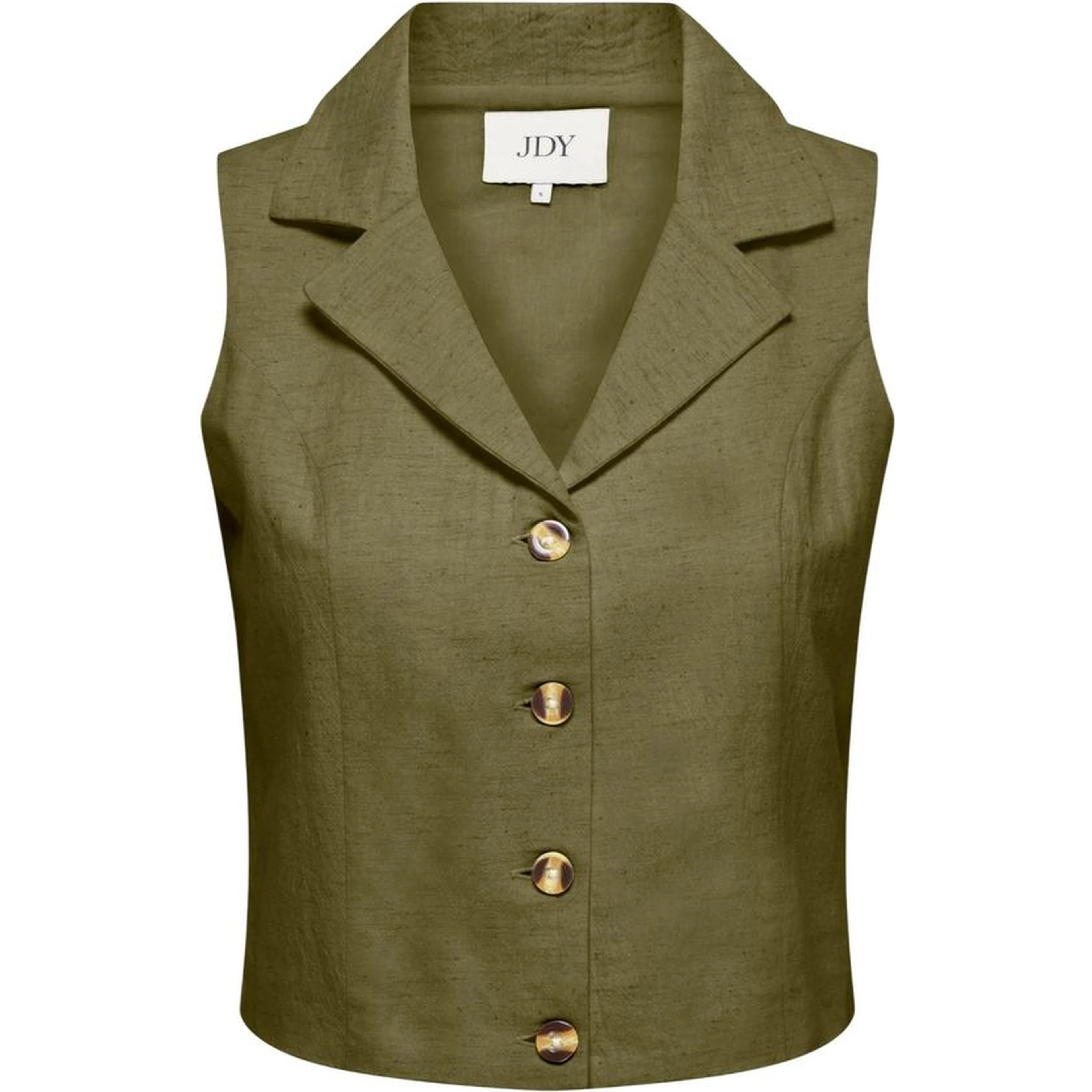 Green Cotton Waistcoat