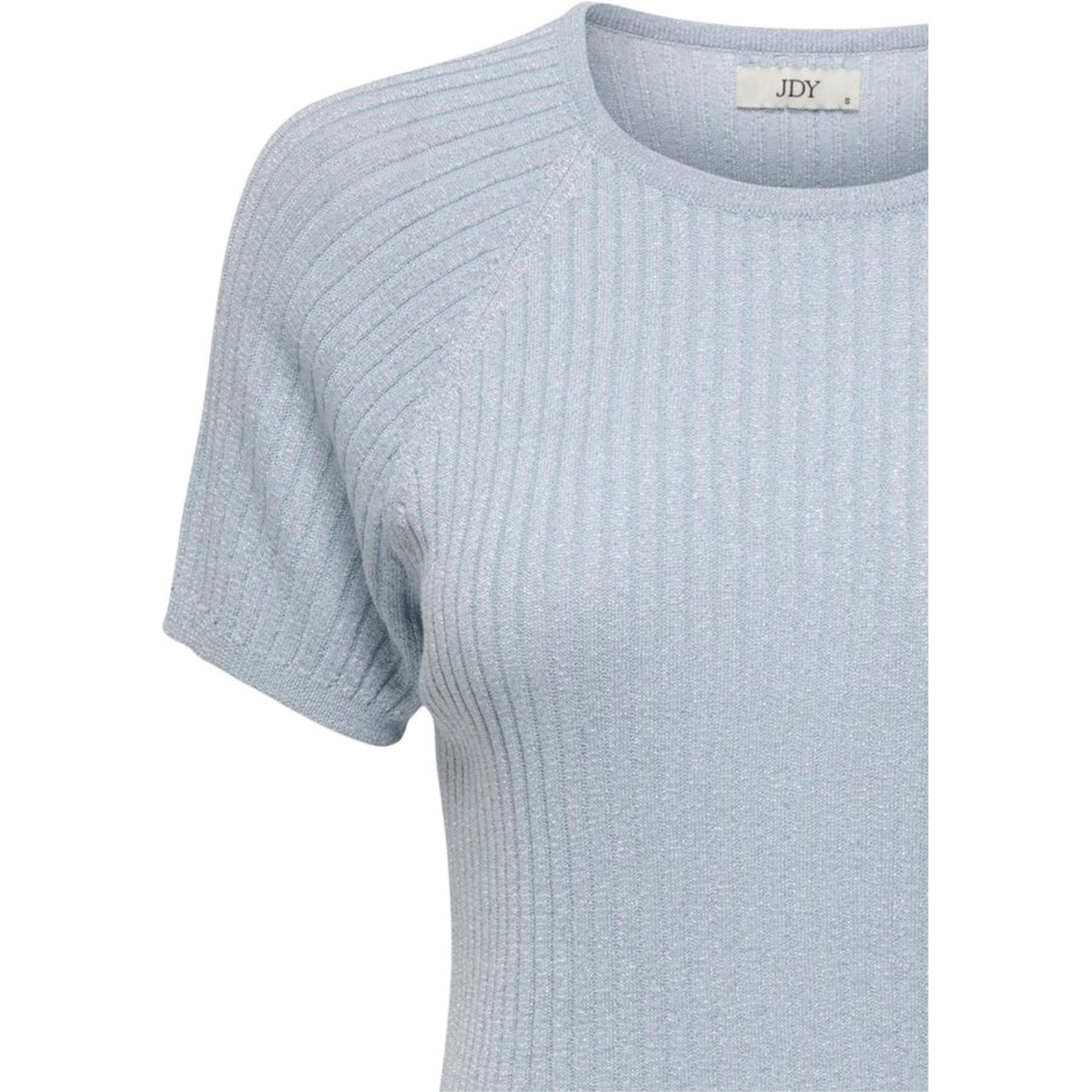 Blue Viscose T-Shirt