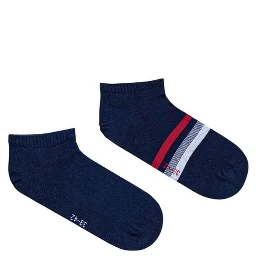 Blue Cotton Socks