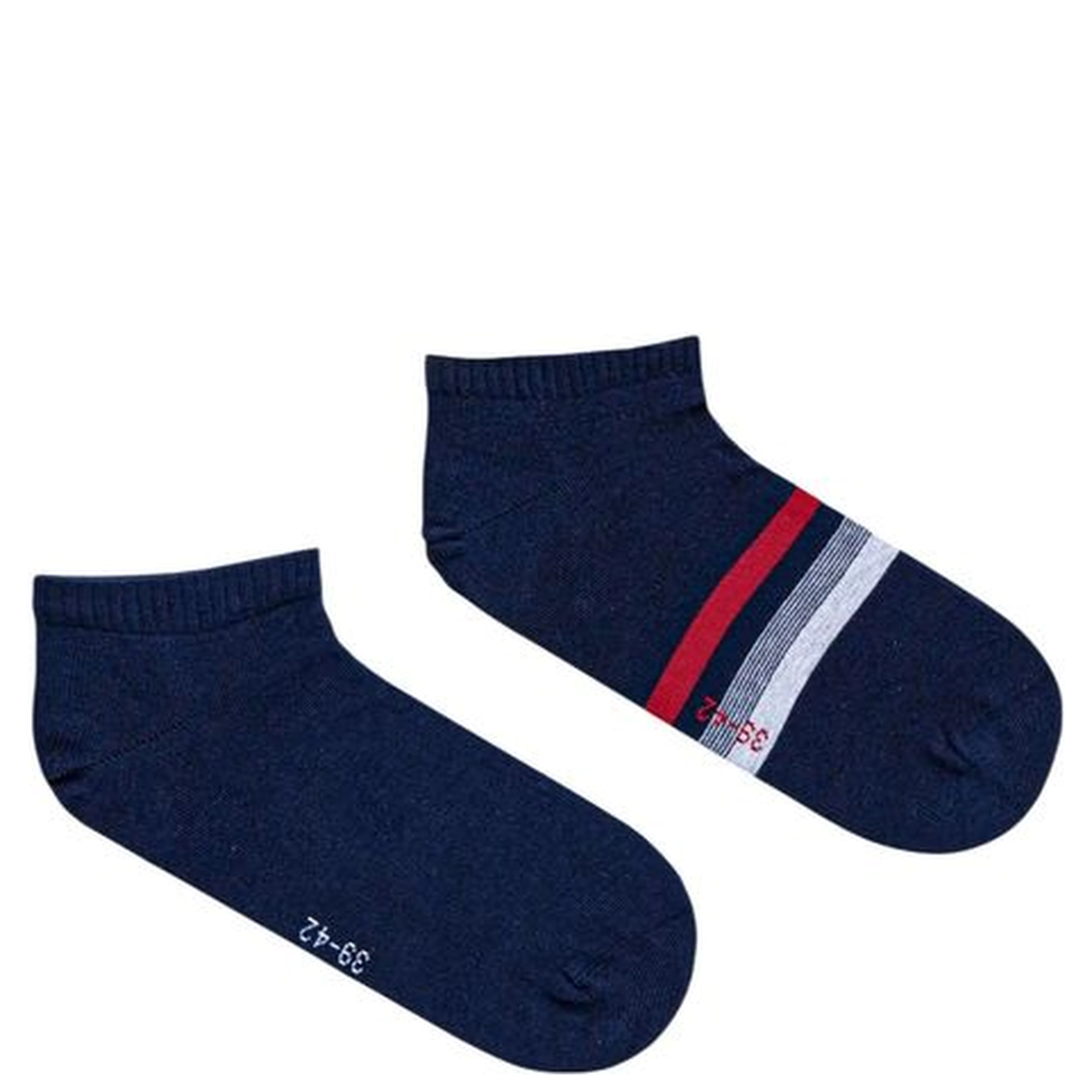 Blue Cotton Socks
