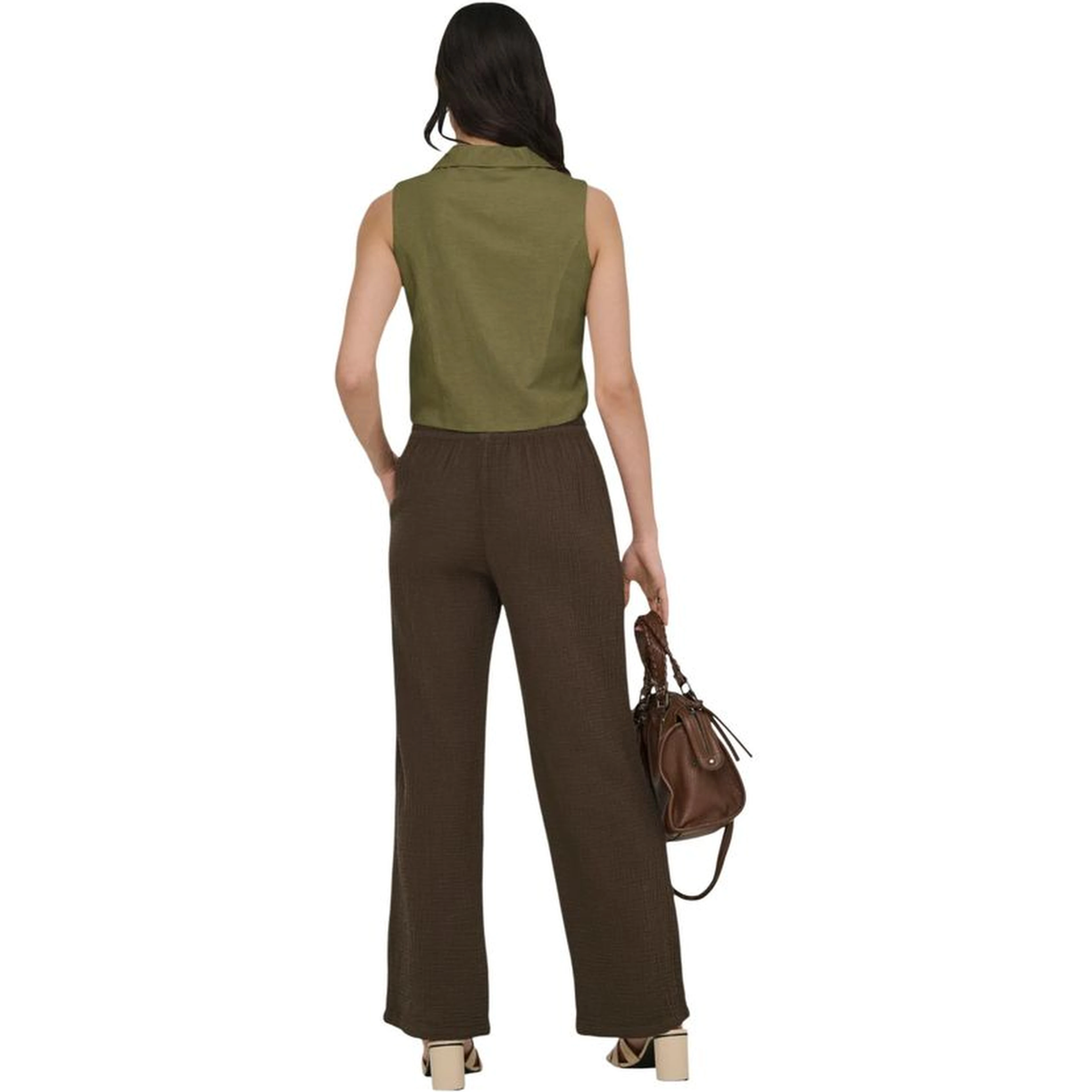 Green Cotton Waistcoat