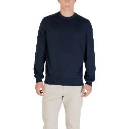 Blue Cotton Sweatshirt