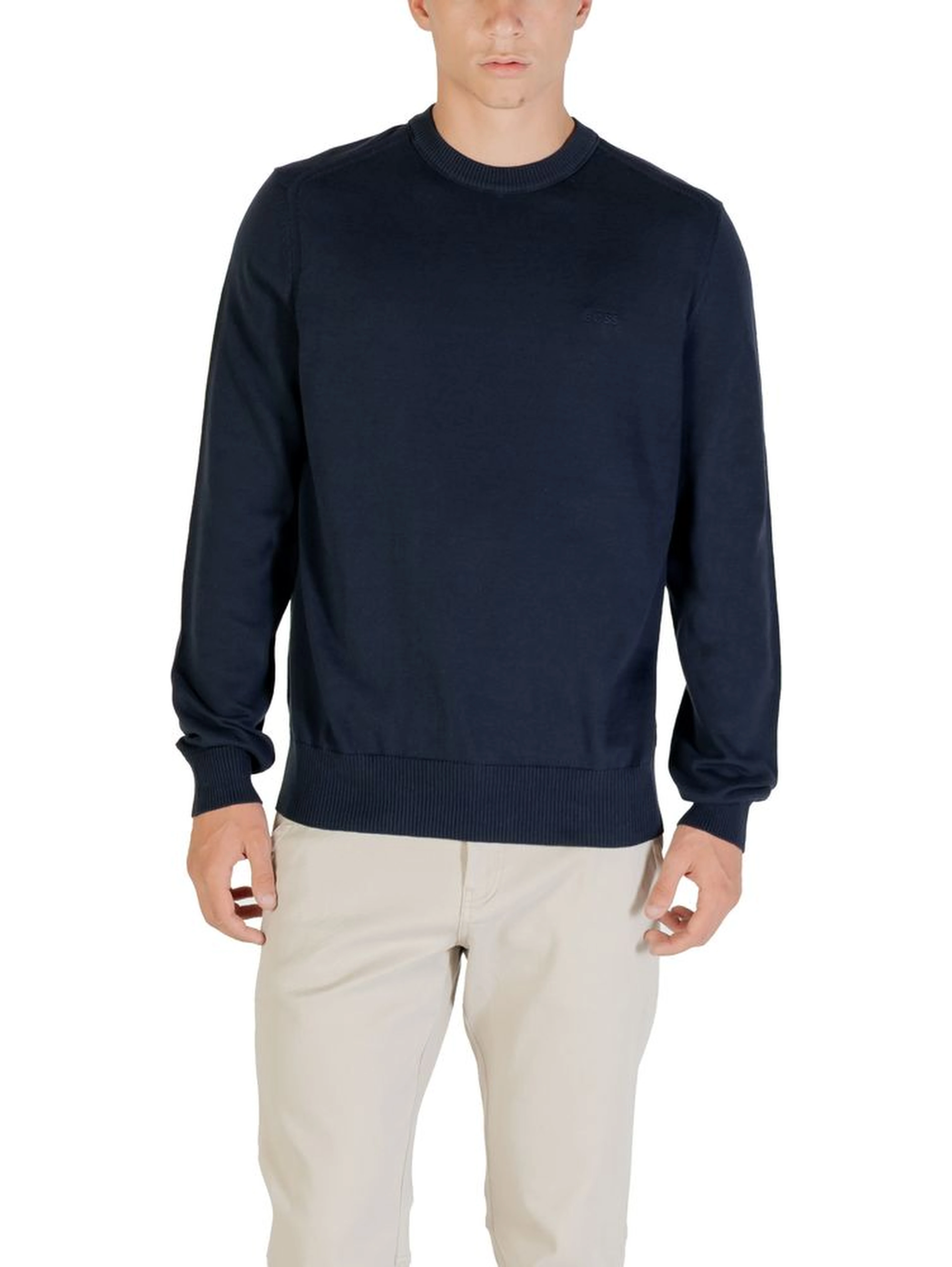 Blue Cotton Sweatshirt