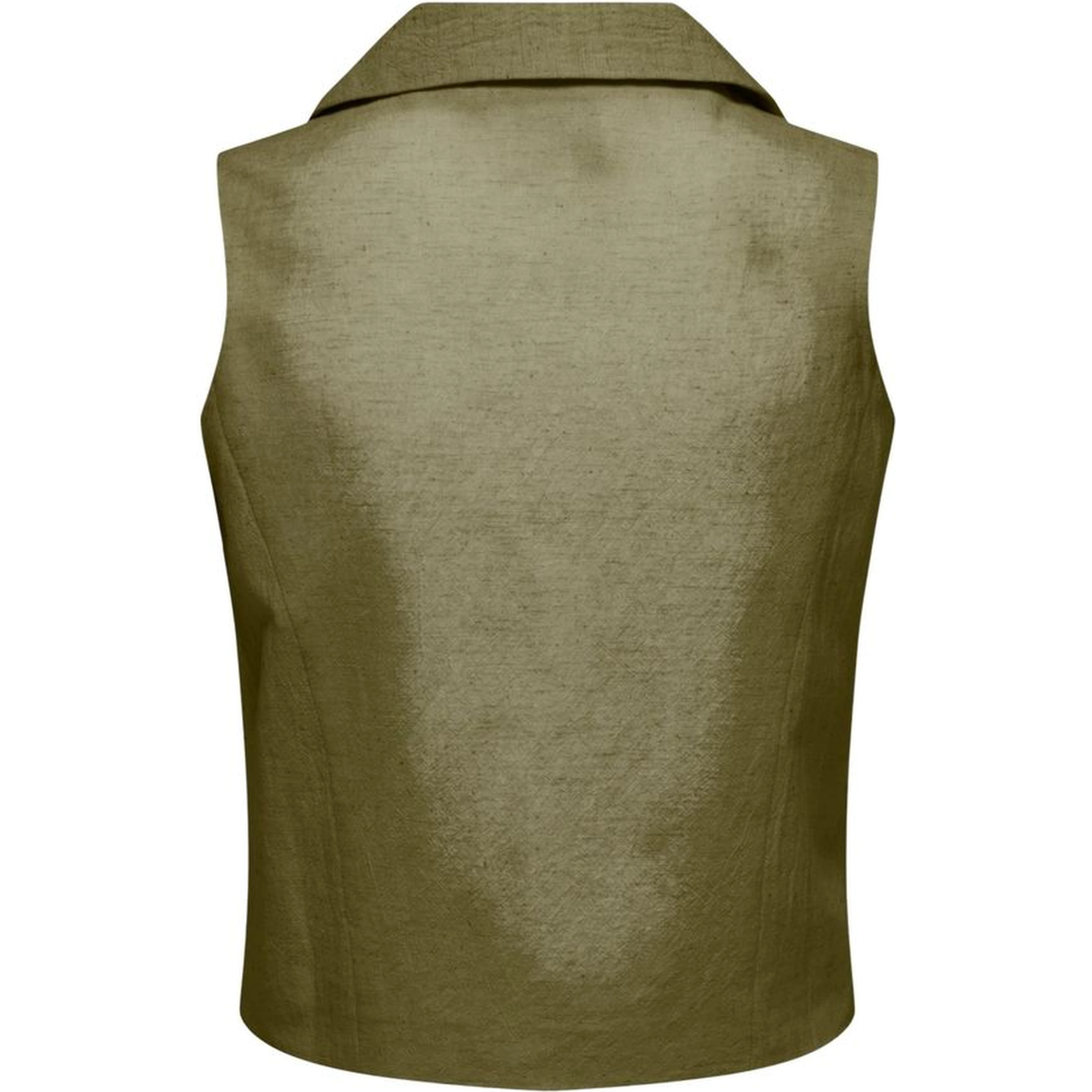 Green Cotton Waistcoat