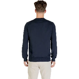 Blue Cotton Sweatshirt