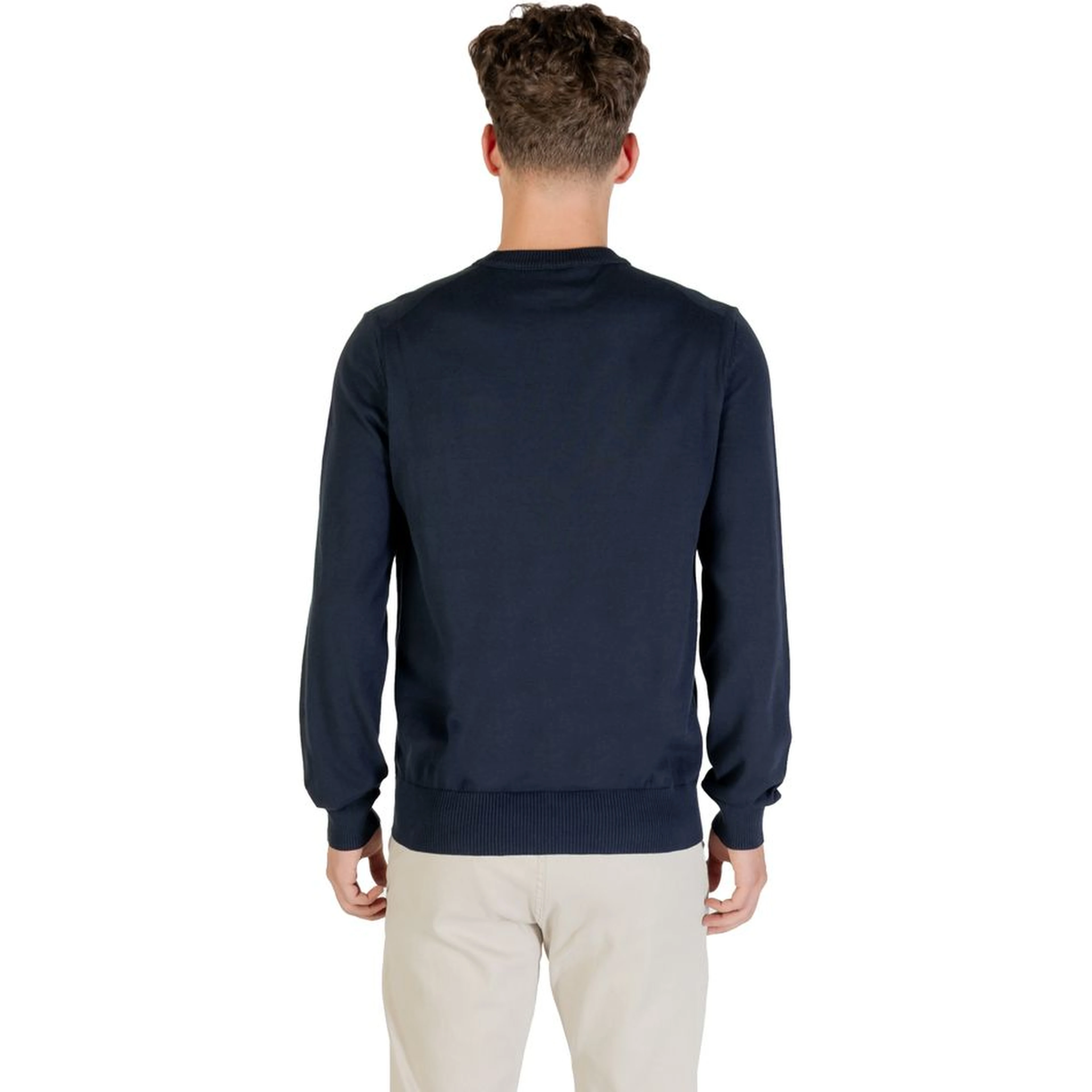 Blue Cotton Sweatshirt