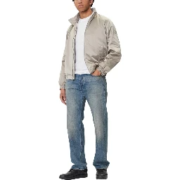 Beige Recycled Polyester Bomber