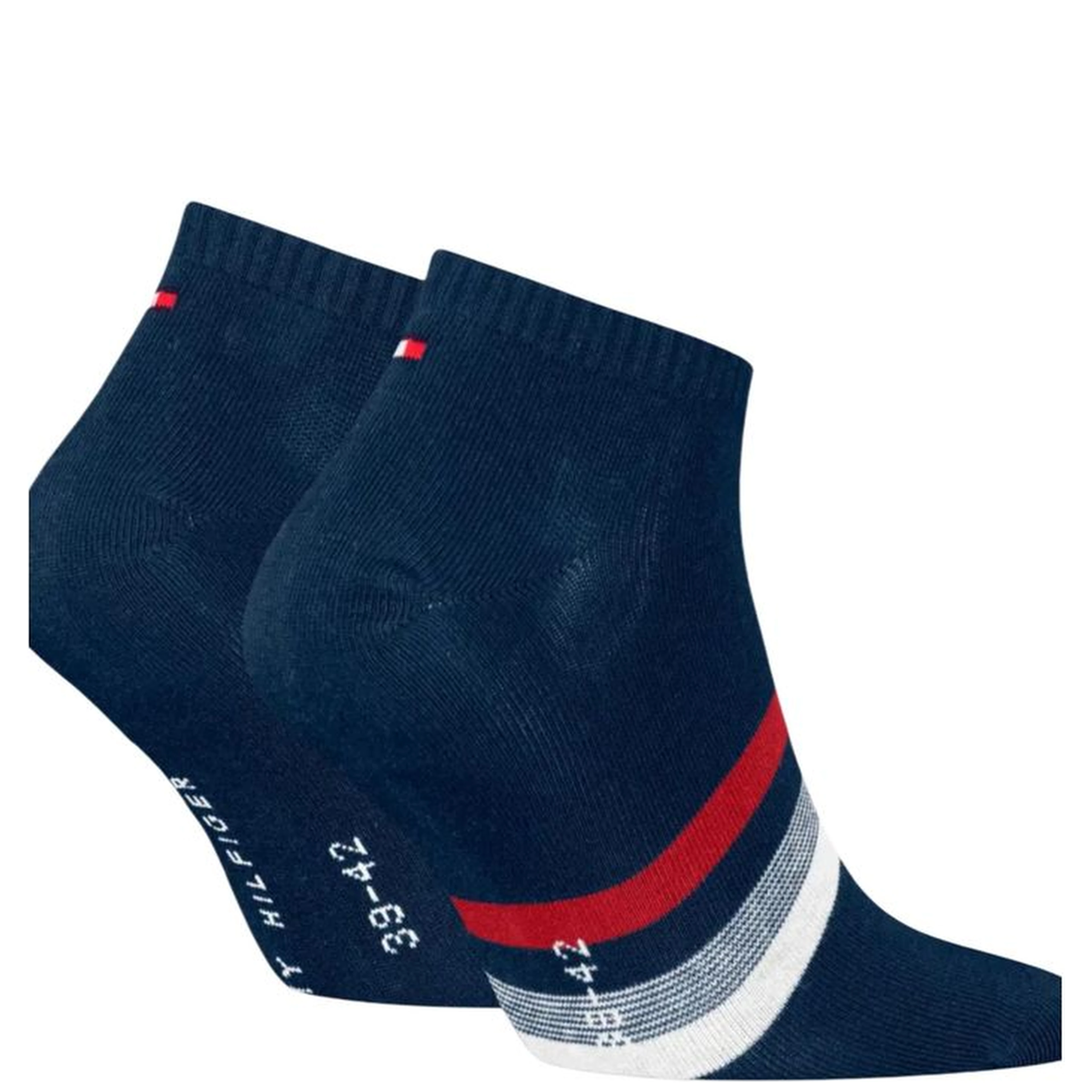 Blue Cotton Socks