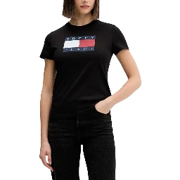 Black Recycled Cotton T-Shirt