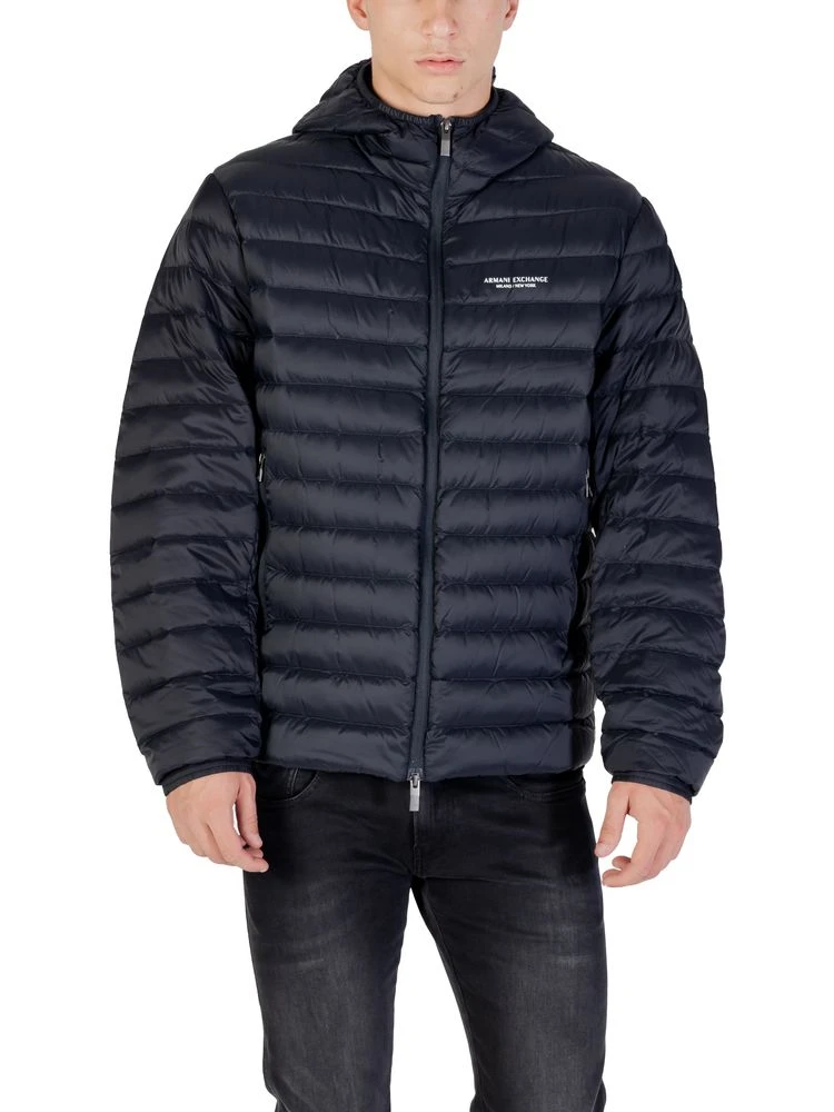 Blue Polyamide Shell Jacket