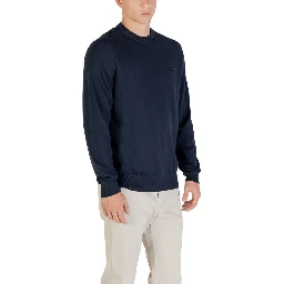 Blue Cotton Sweatshirt