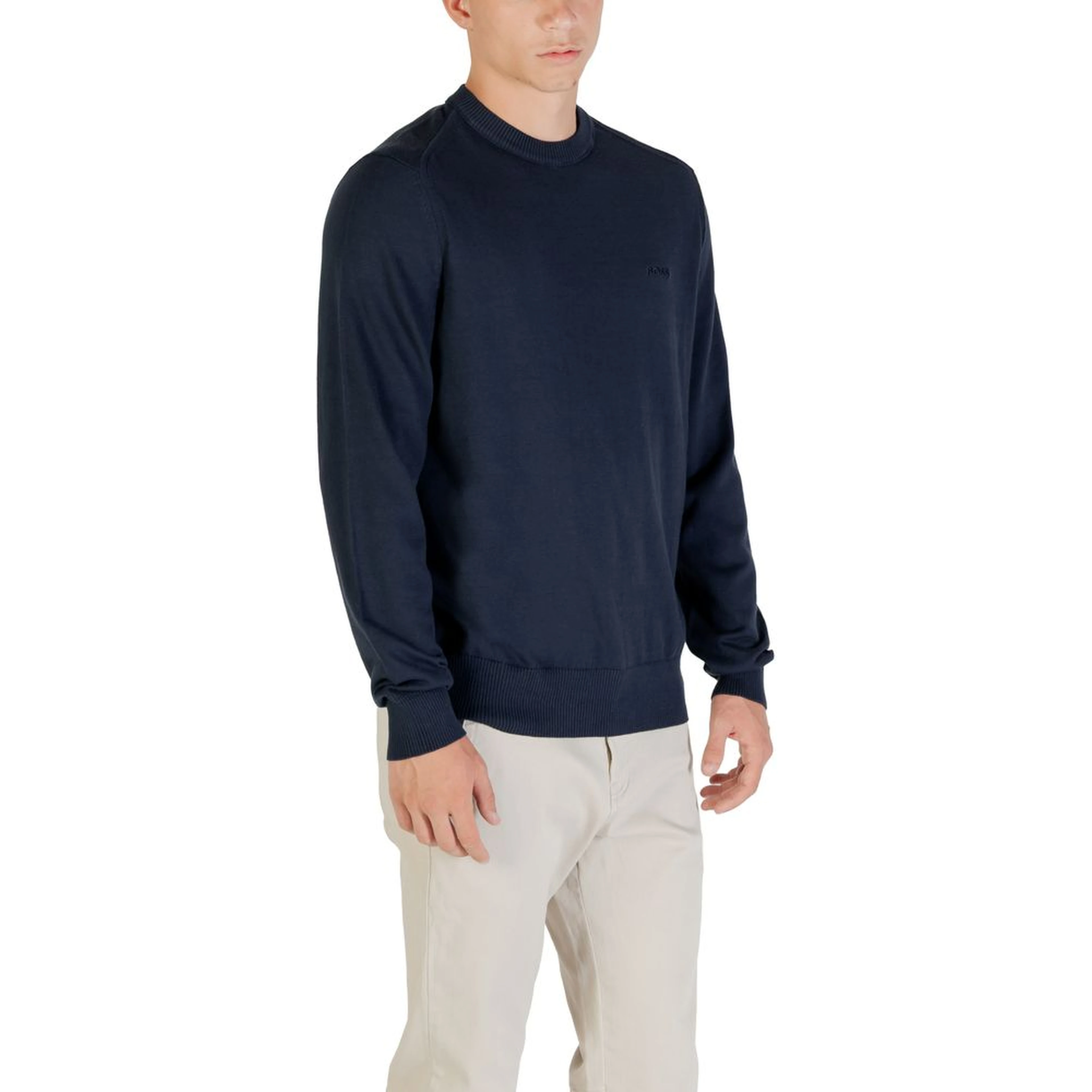 Blue Cotton Sweatshirt