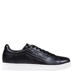 Black Leather Sneakers