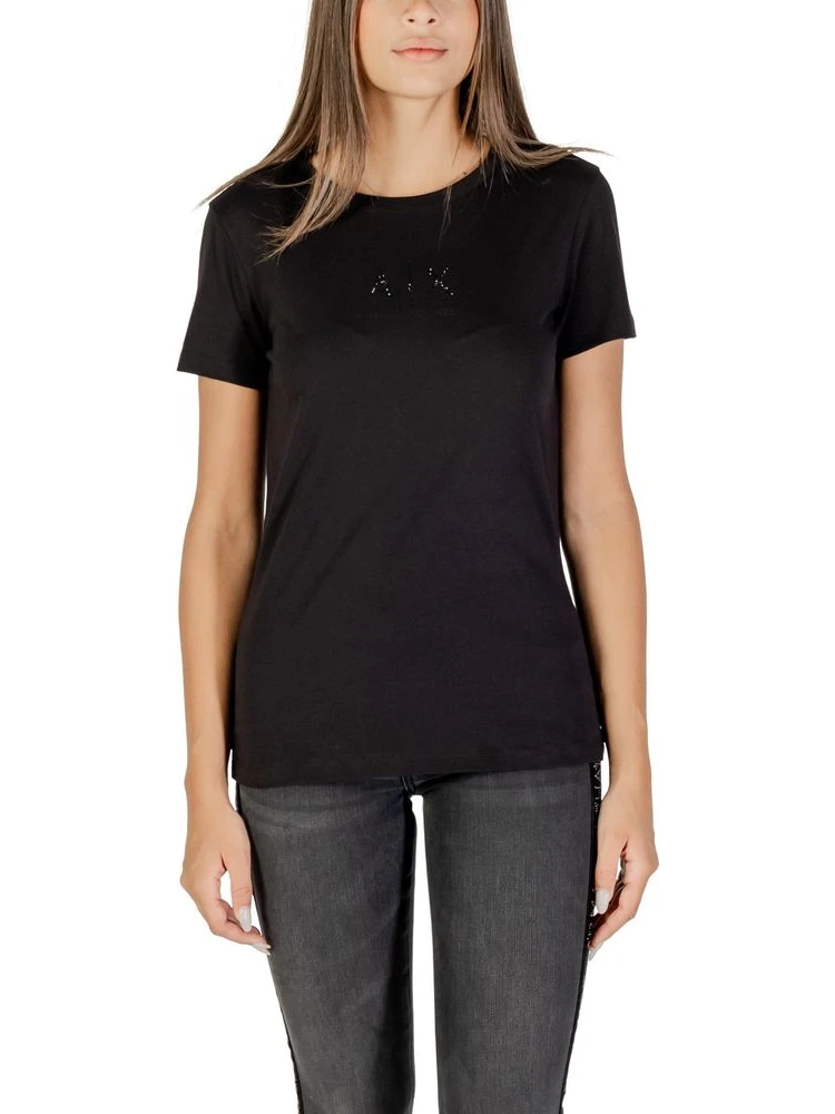 Black Cotton T-Shirt