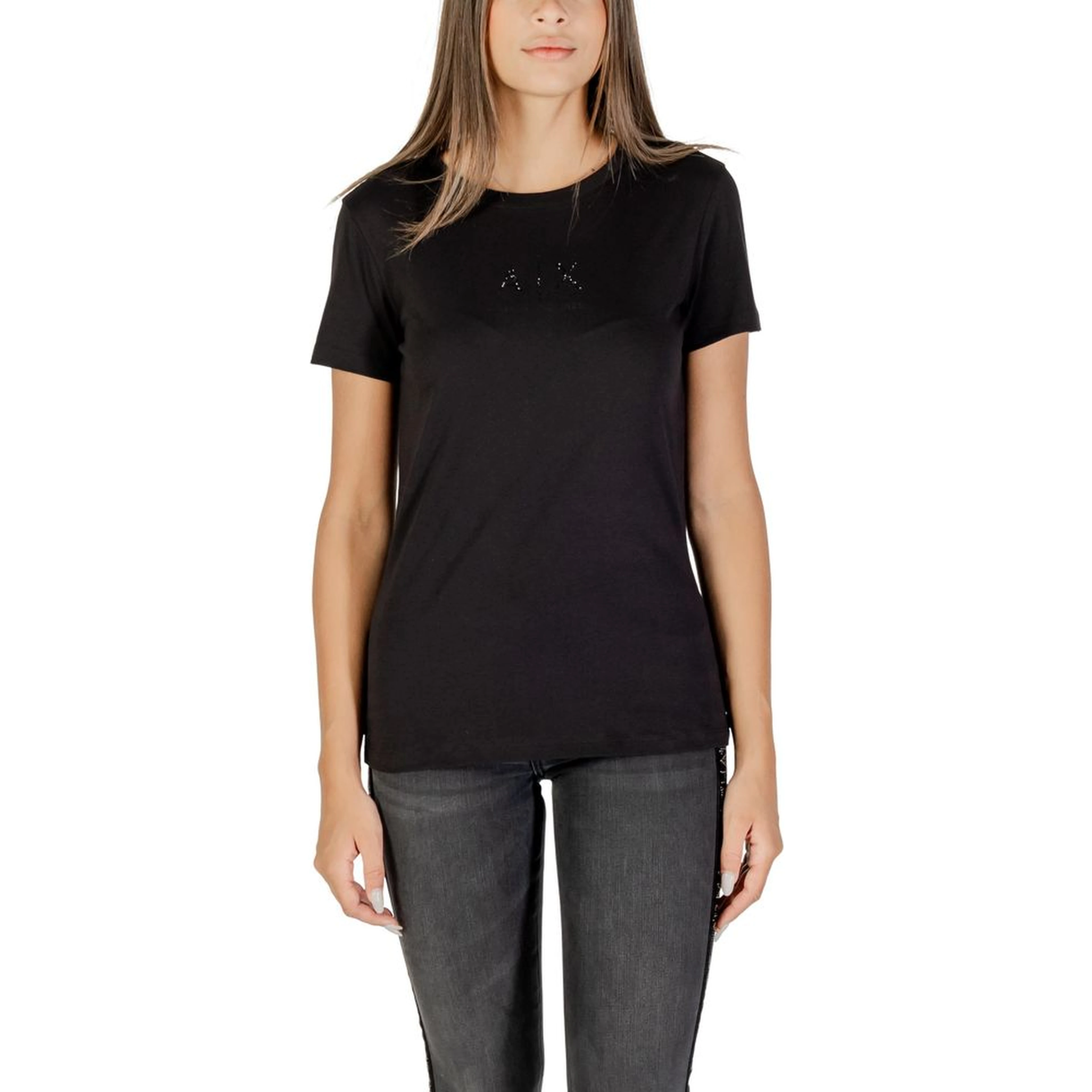Black Cotton T-Shirt
