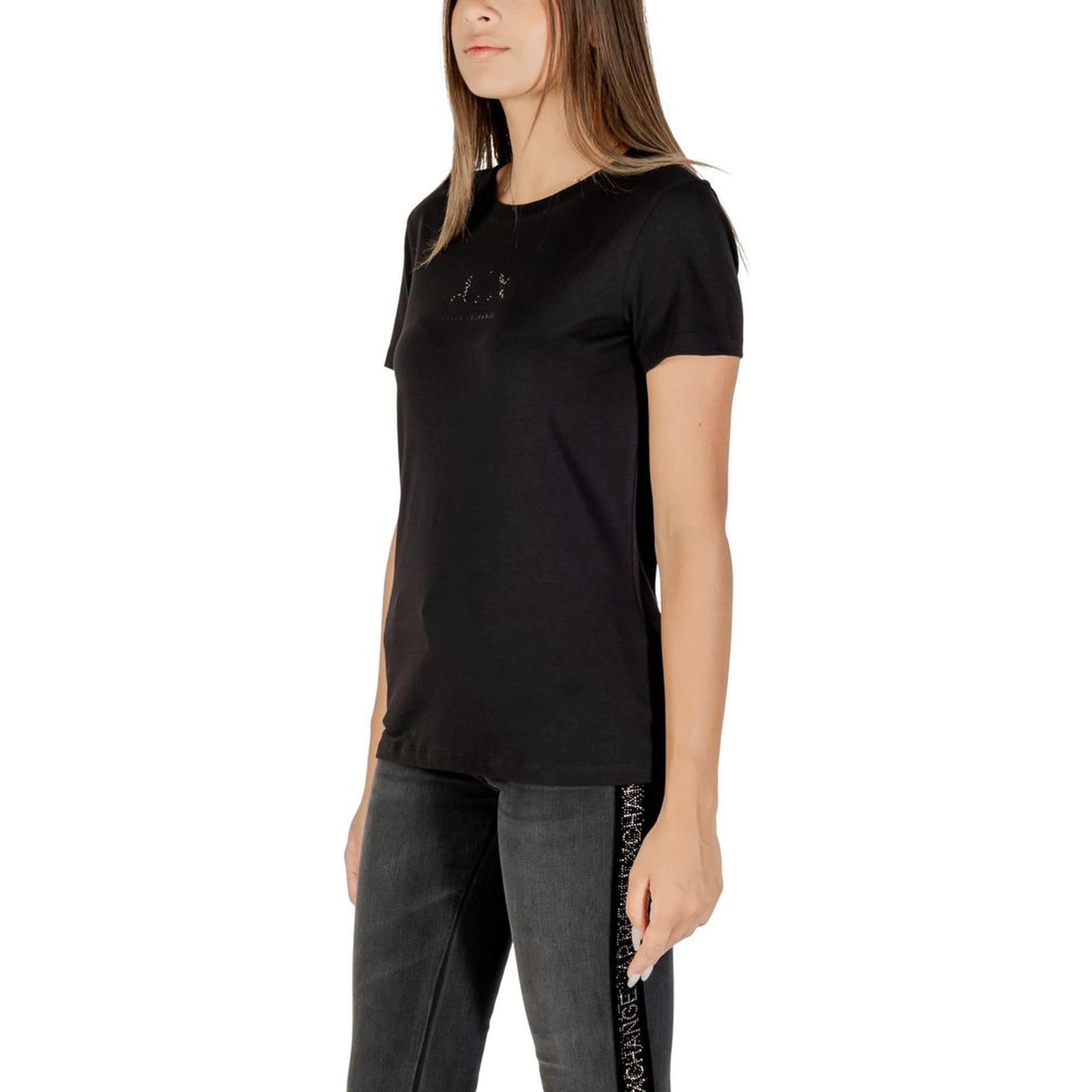 Black Cotton T-Shirt