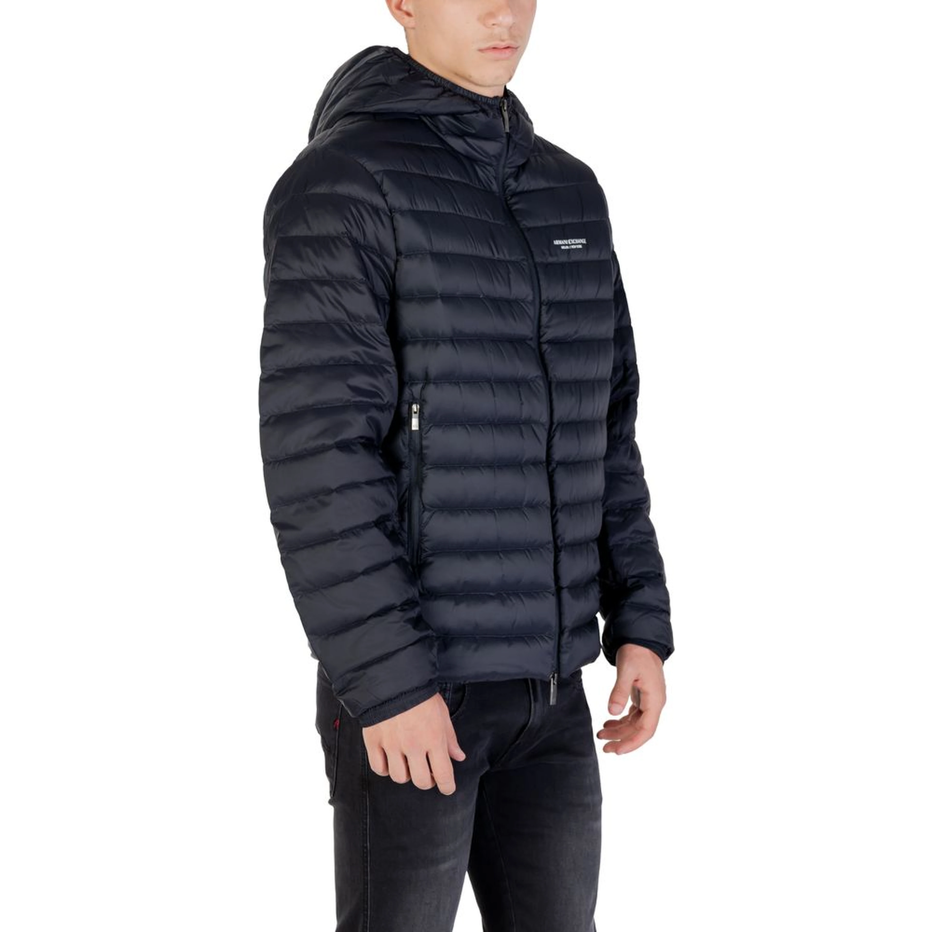 Blue Polyamide Shell Jacket
