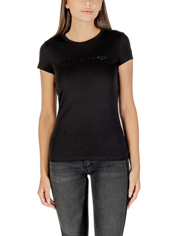 Black Cotton T-Shirt