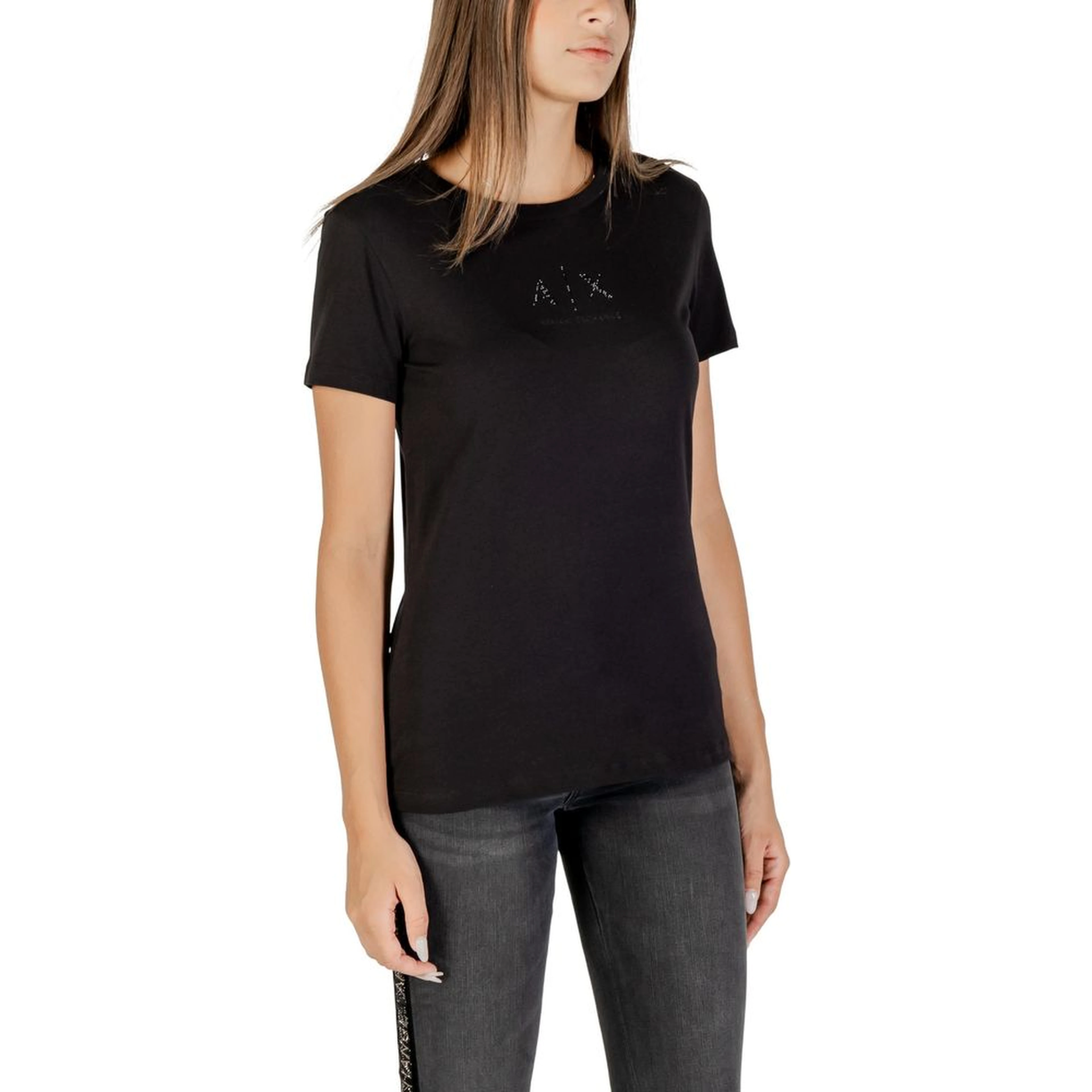 Black Cotton T-Shirt