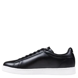 Black Leather Sneakers