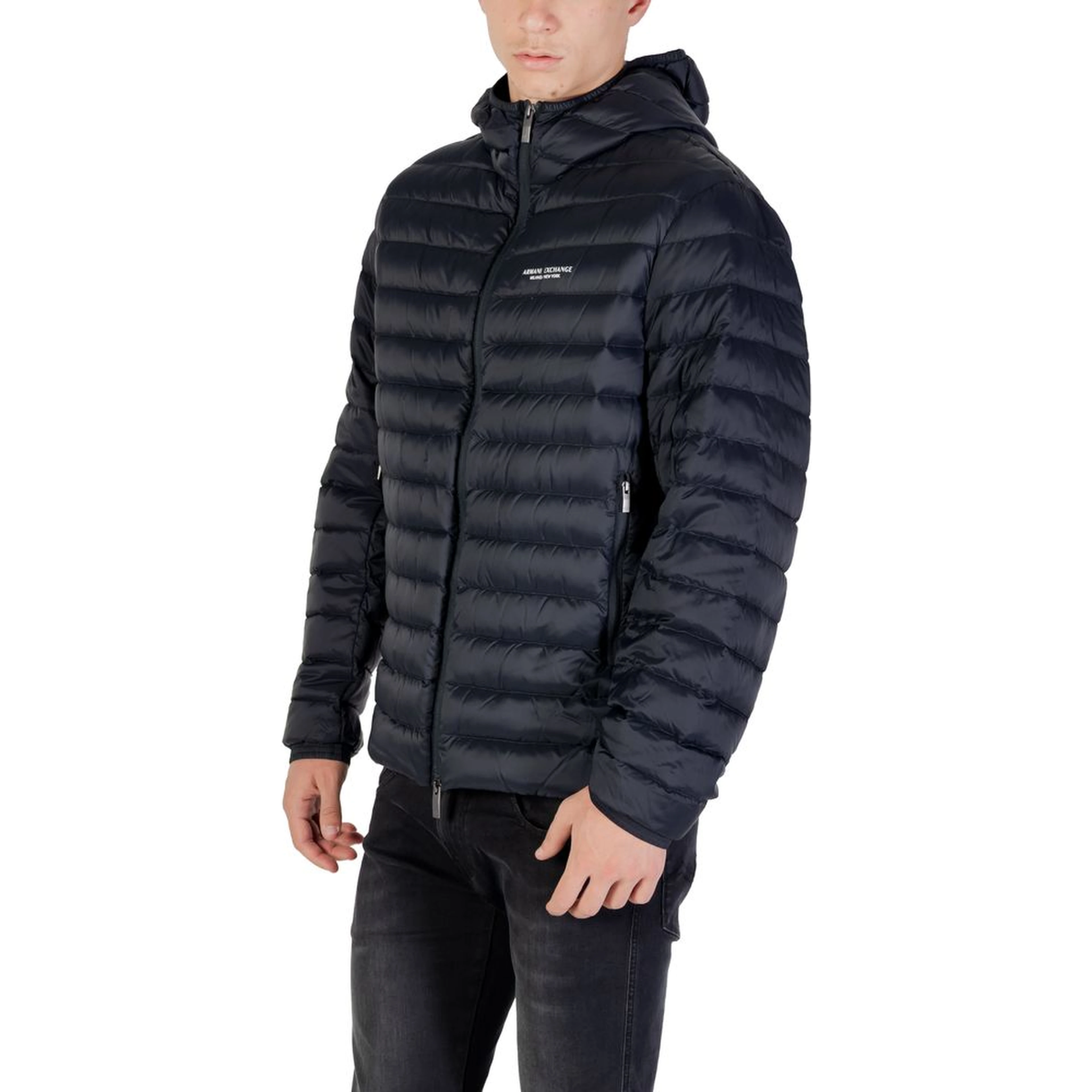 Blue Polyamide Shell Jacket