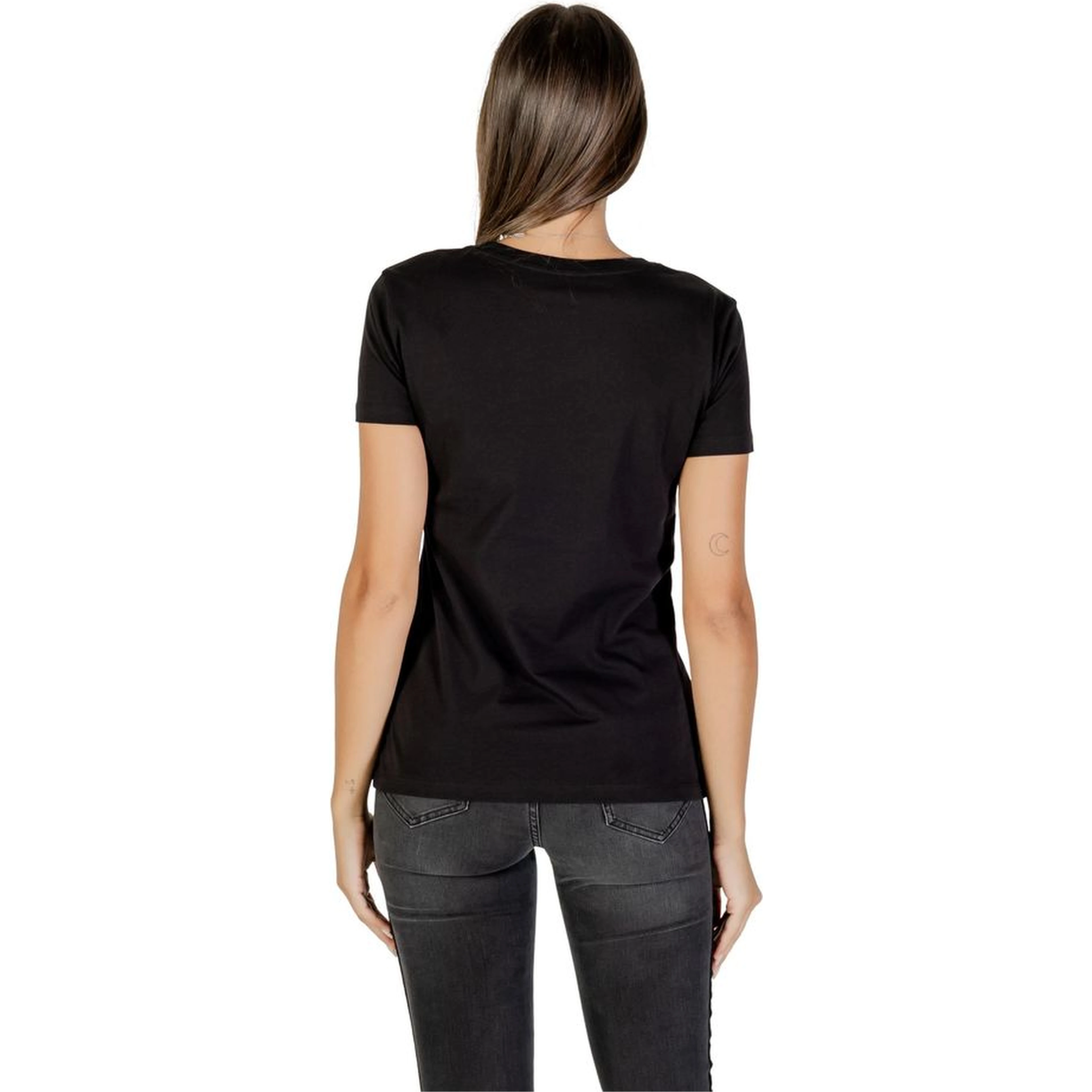 Black Cotton T-Shirt