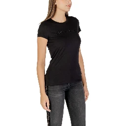 Black Cotton T-Shirt