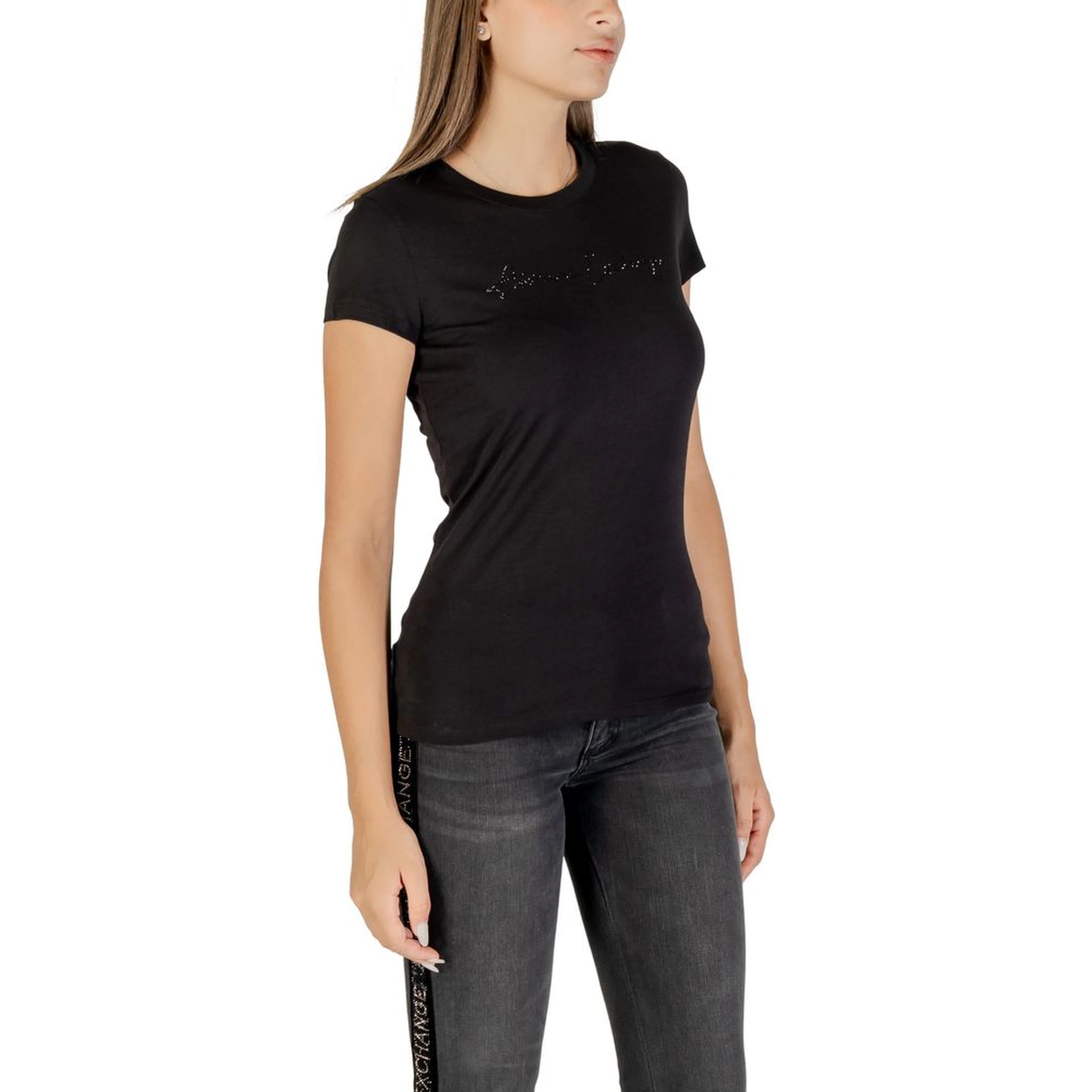 Black Cotton T-Shirt