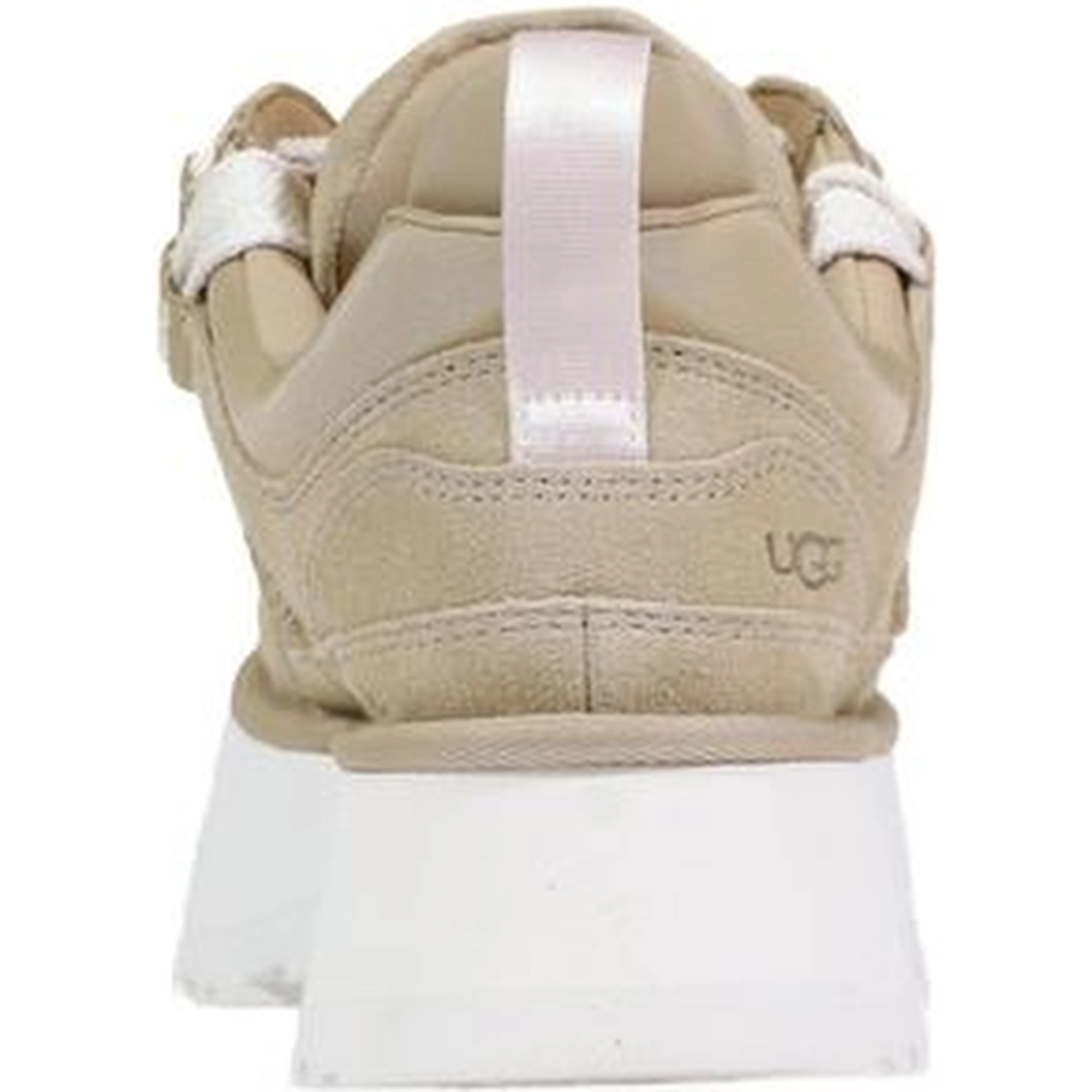 Beige Leather Ankle Boots