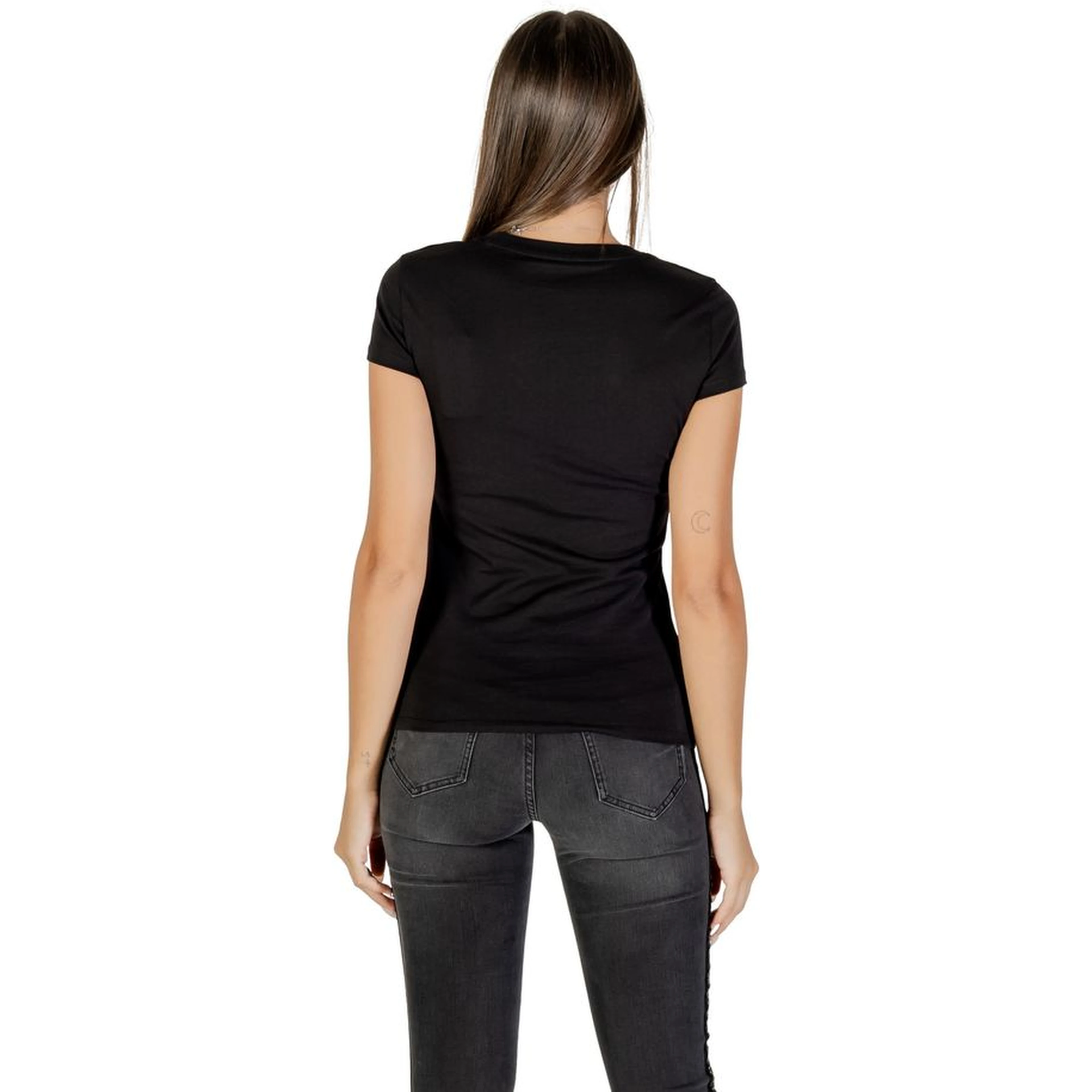 Black Cotton T-Shirt